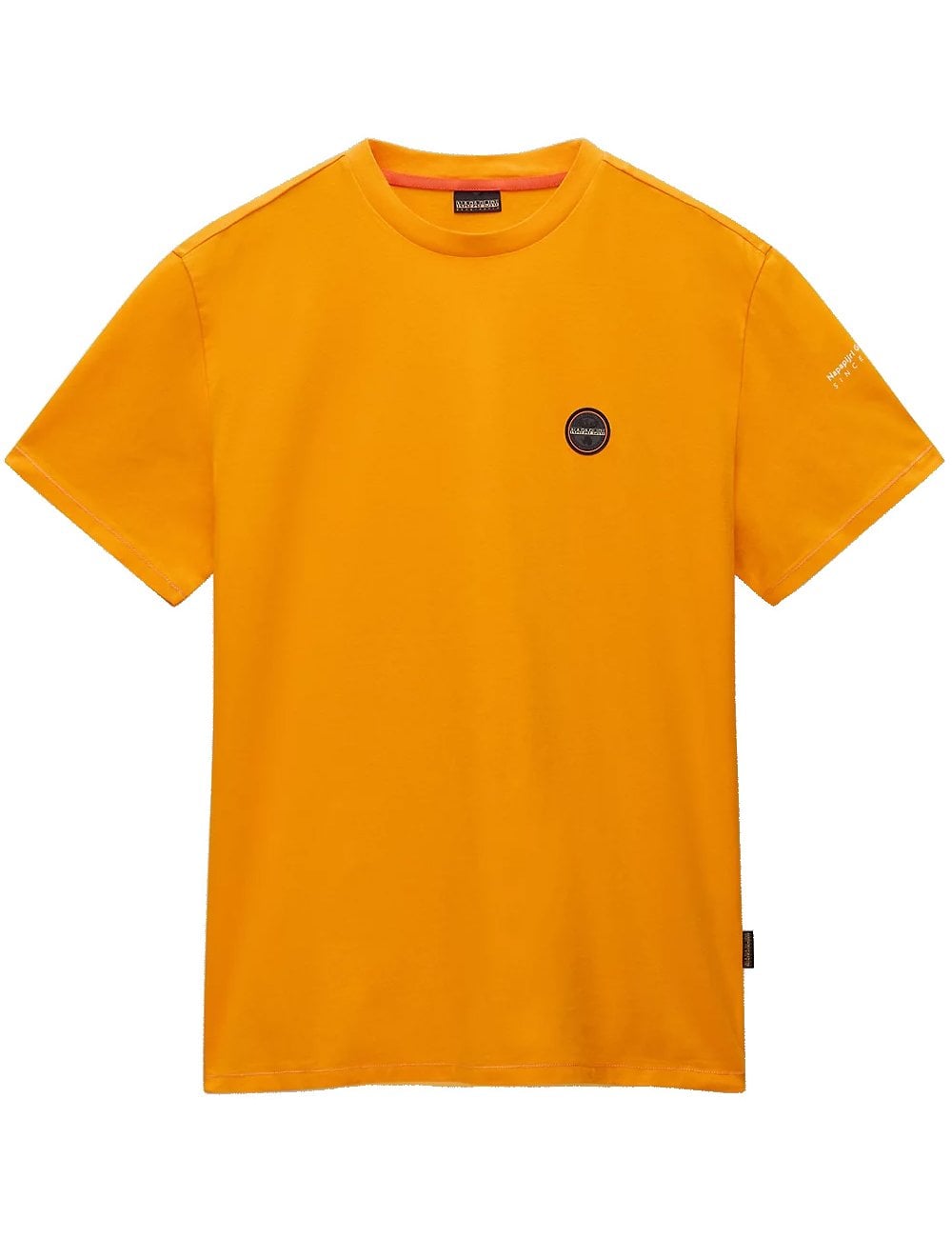 Napapijri Badge T-Shirt - Orange Marigold