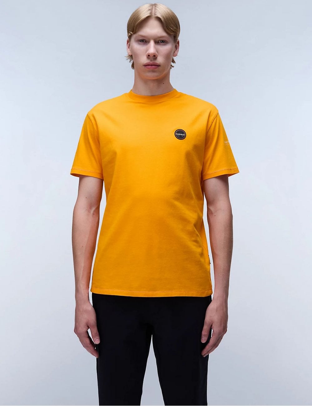 Napapijri Badge T-Shirt - Orange Marigold