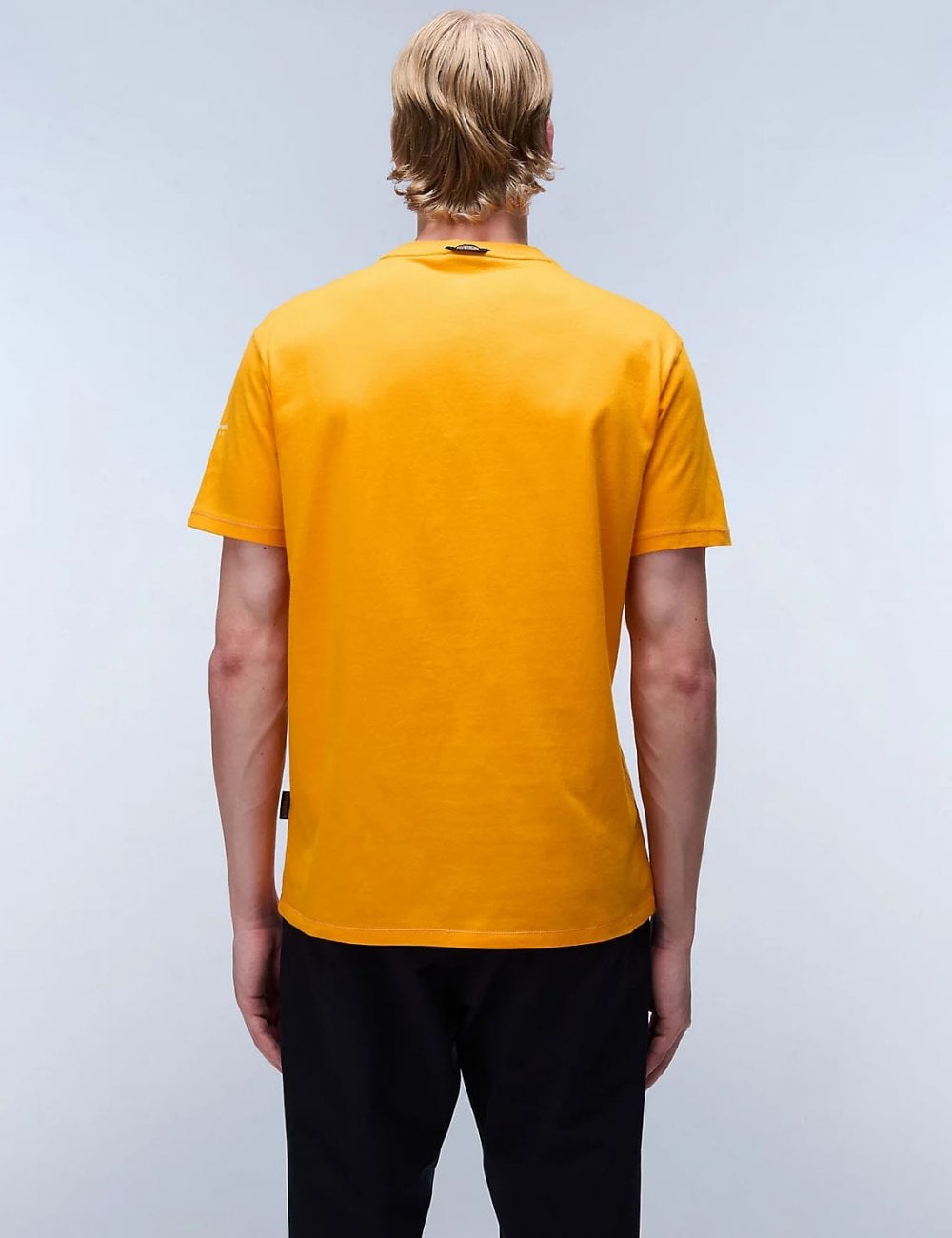 Napapijri Badge T-Shirt - Orange Marigold