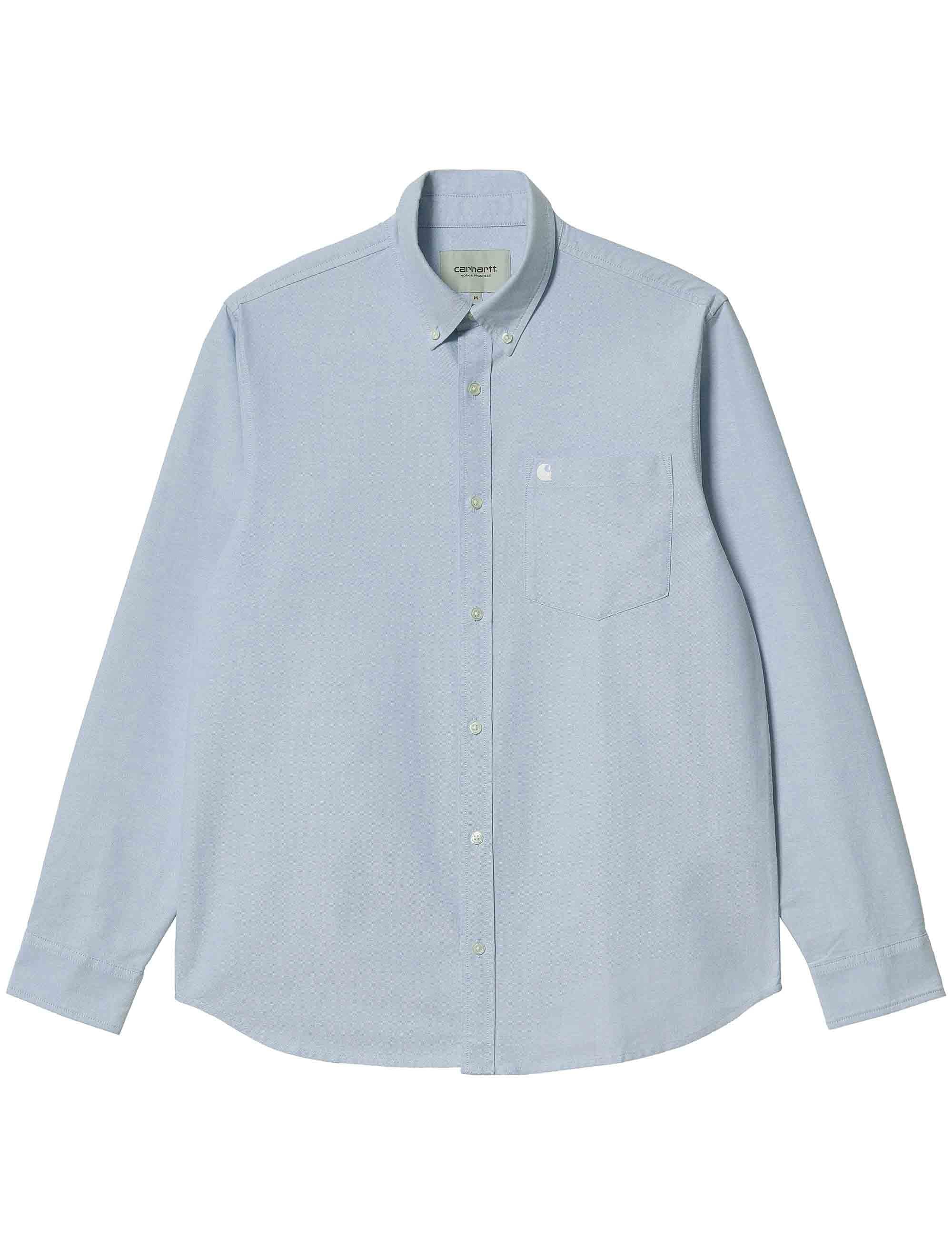 Carhartt WIP C-Logo Shirt - Bleach/White