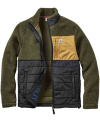 Born Explorer Lined Fleece Jacket - Khaki