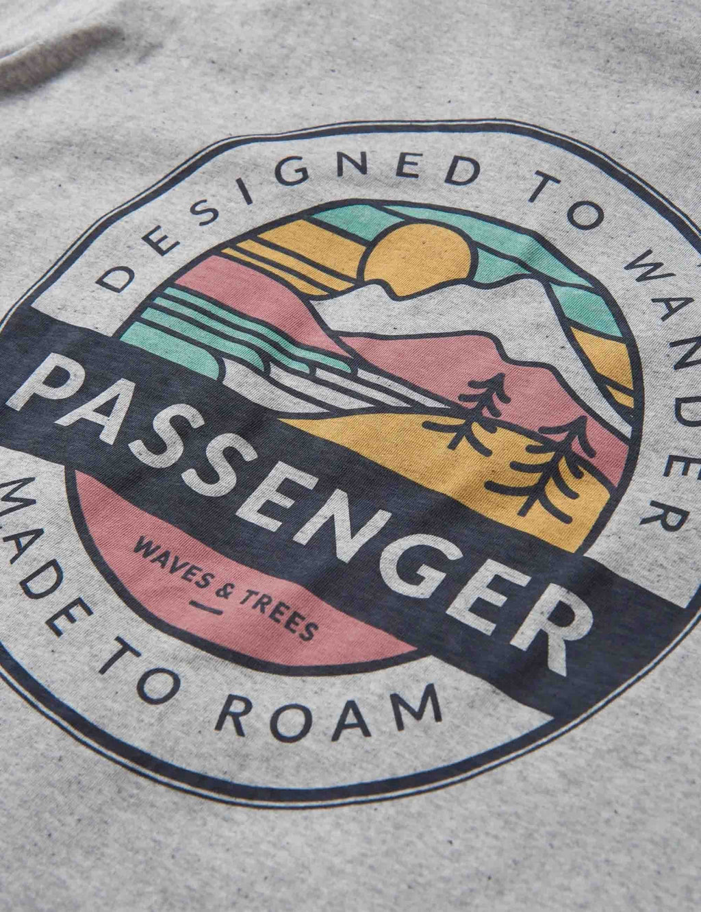 Odyssey Recycled Cotton T-Shirt - Grey Marl