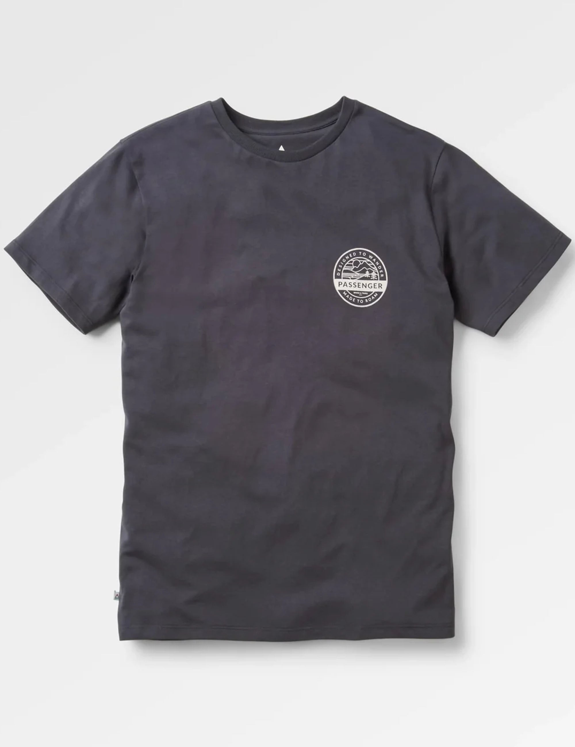 Passenger Odyssey Recycled Cotton T-Shirt - Black