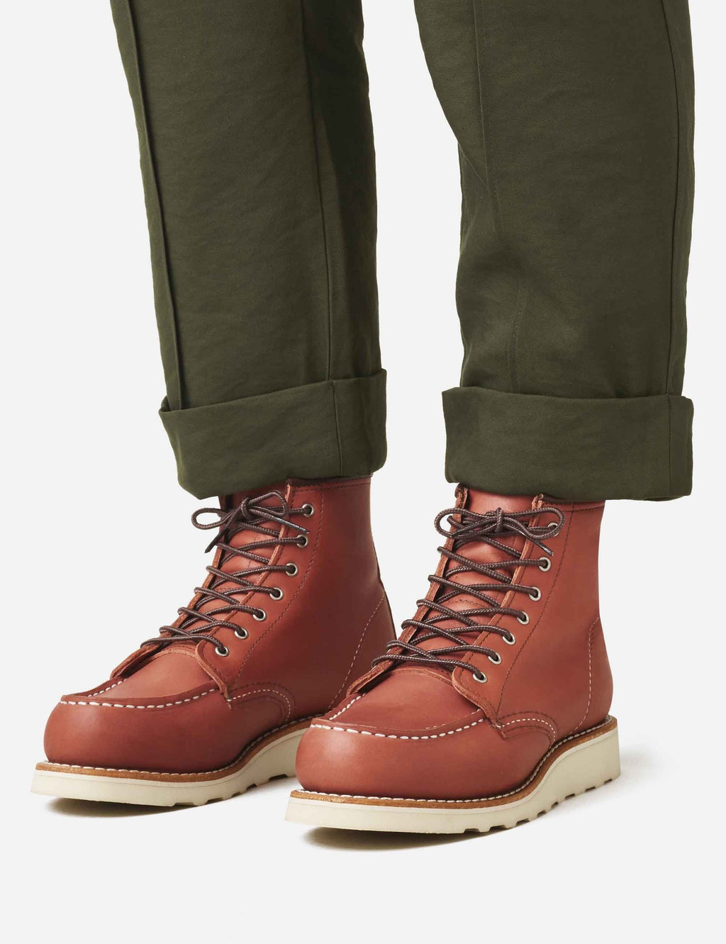 Women's 3425 Heritage 6" Moc Toe Boot - Auburn Legacy Leather