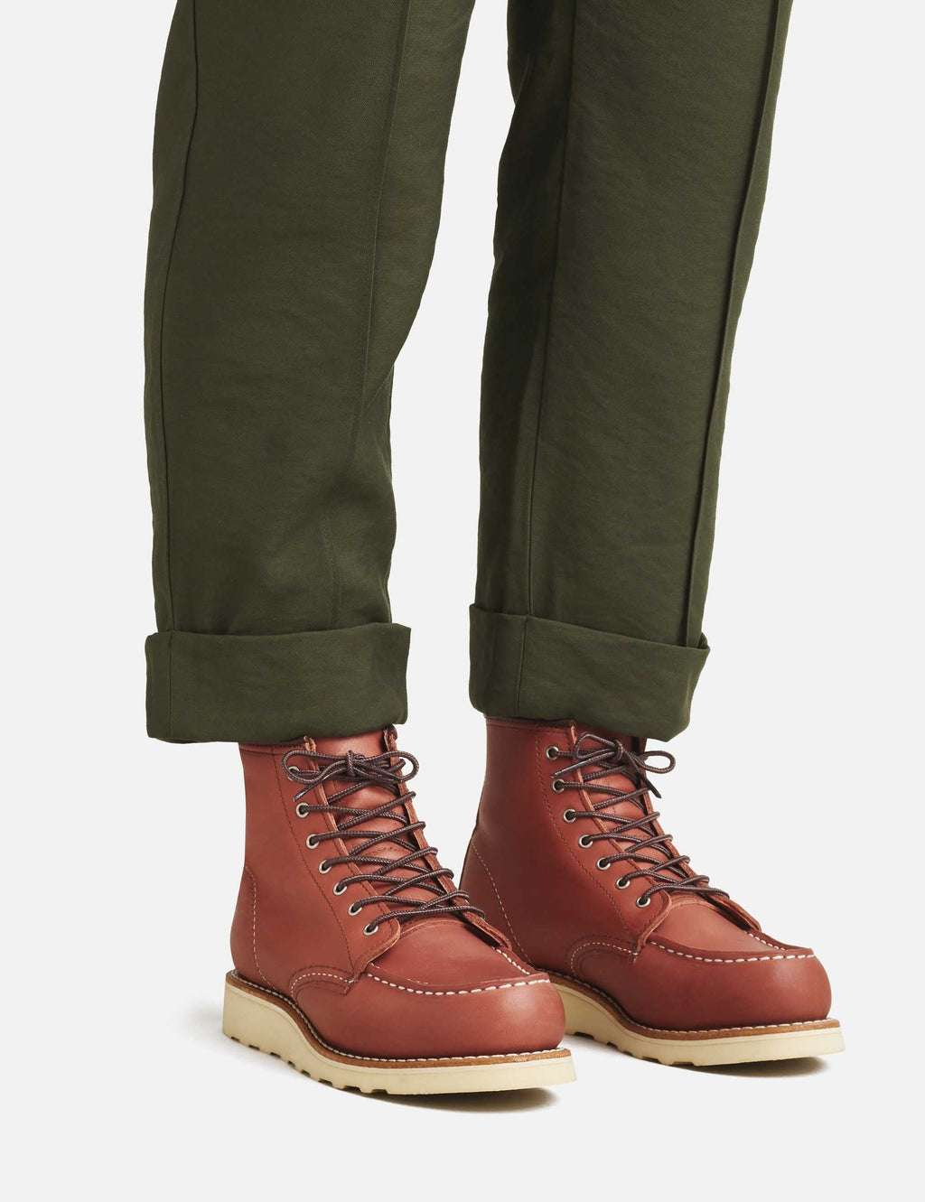 Women's 3425 Heritage 6" Moc Toe Boot - Auburn Legacy Leather