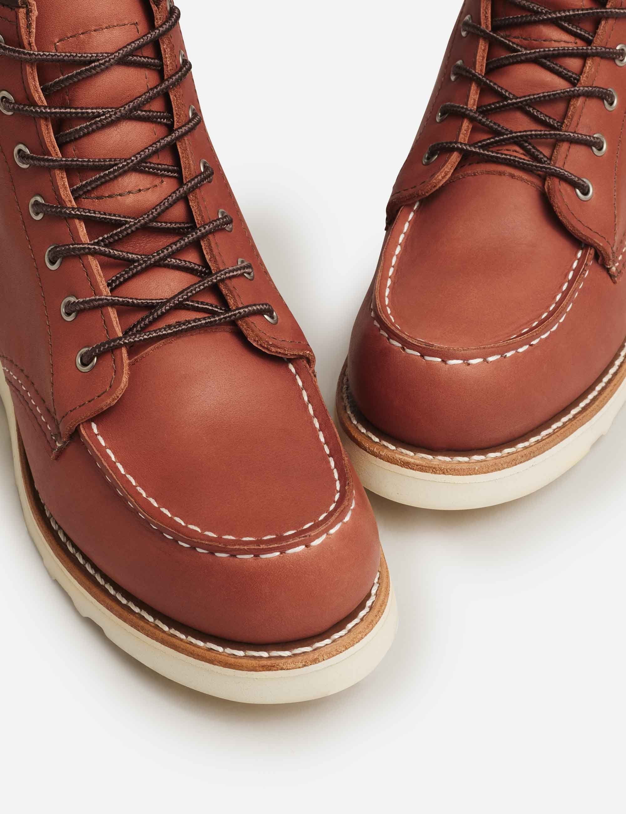 Red Wing Women's 3425 Heritage 6" Moc Toe Boot - Auburn Legacy Leather