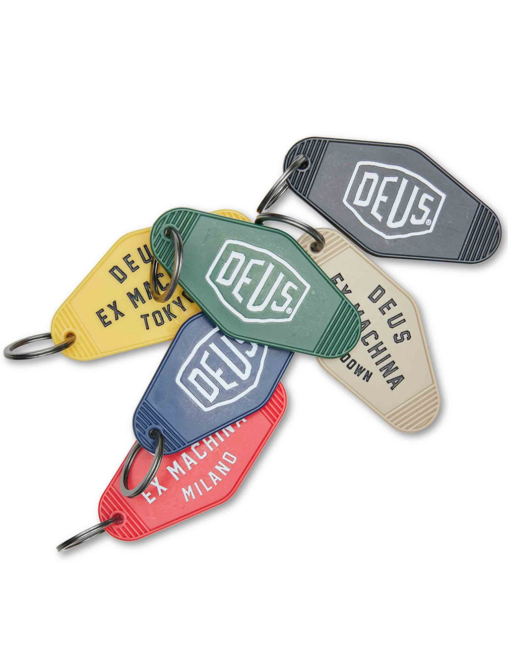 Venice Address Hotel Key Tag - Mechanic Blue