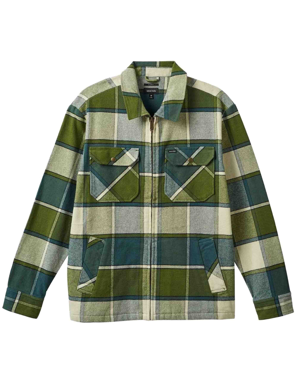 Motor Zip Jacket - Blue Mirage/Dill Plaid