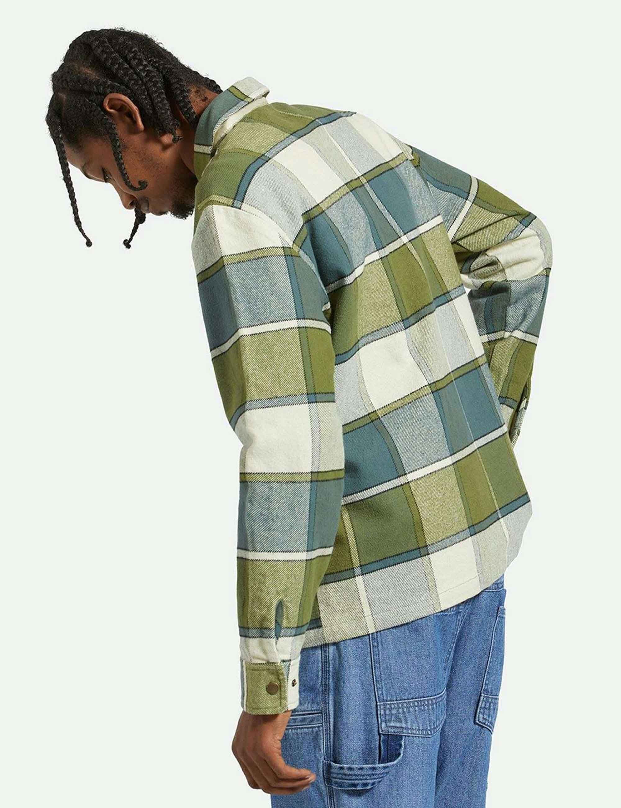 Motor Zip Jacket - Blue Mirage/Dill Plaid