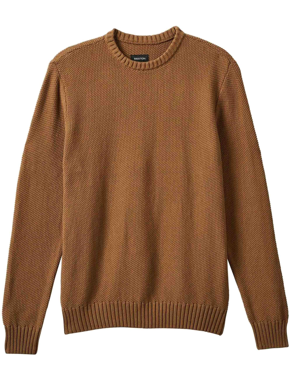 Jaques Waffle Knit Sweater - Tiger's Eye
