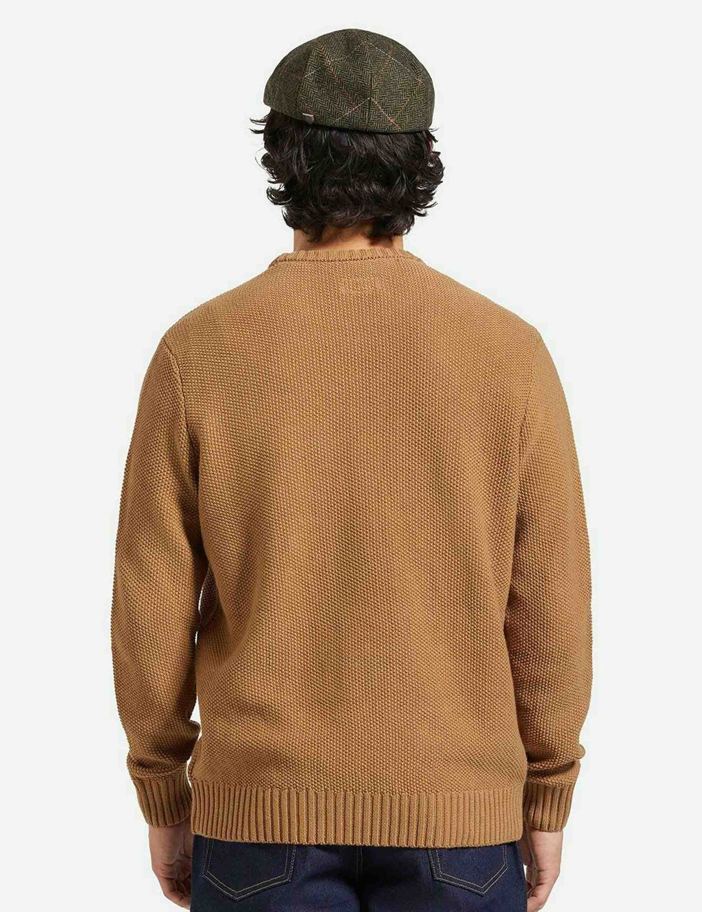Jaques Waffle Knit Sweater - Tiger's Eye