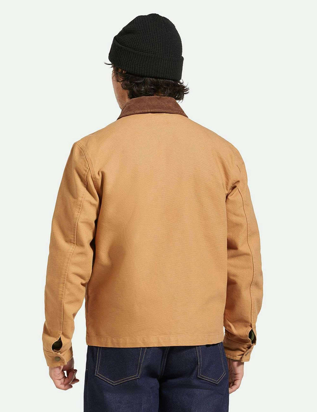 Mechanic Garage Zip Jacket - Tobacco Brown