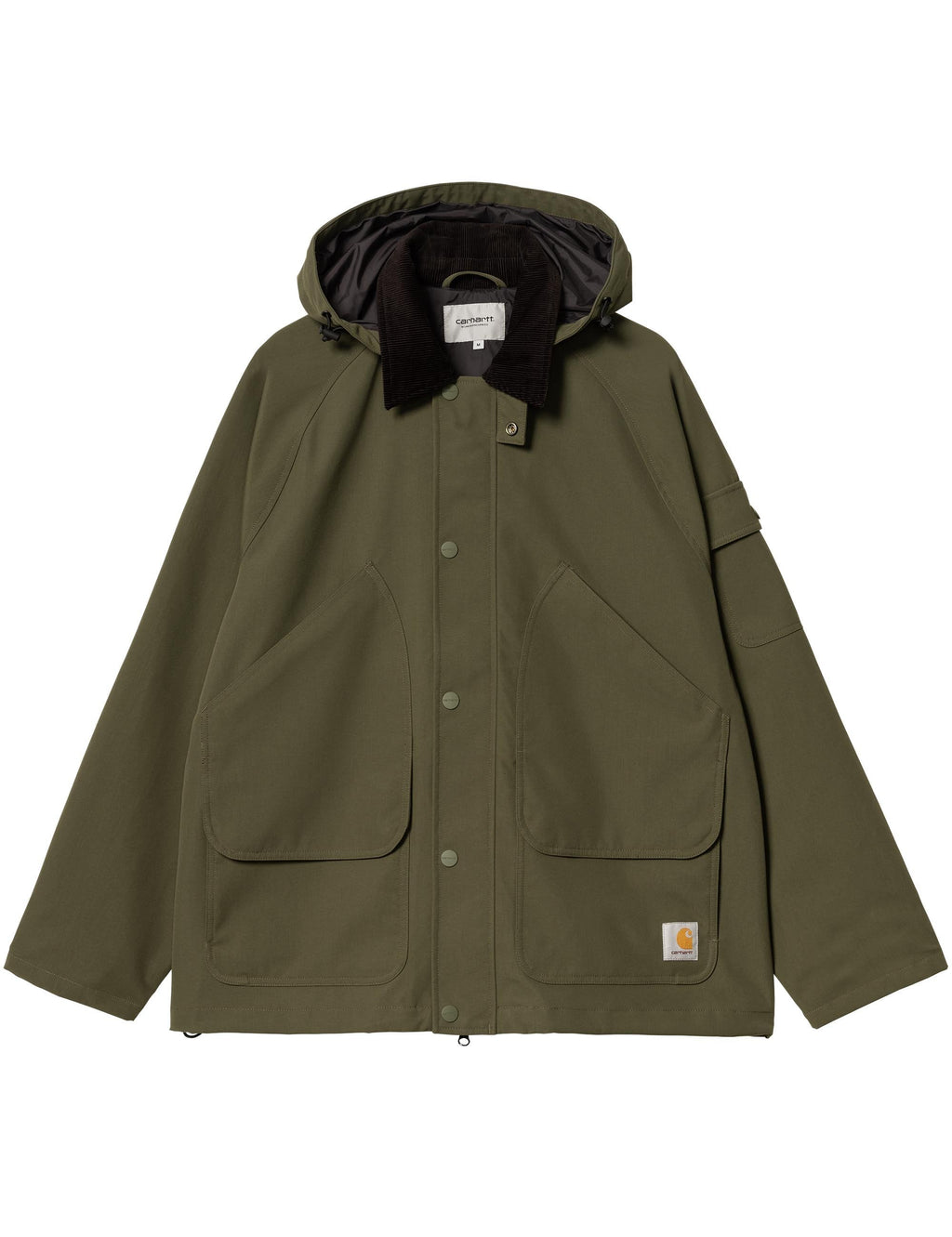 Clarton Jacket - Office Green/Black