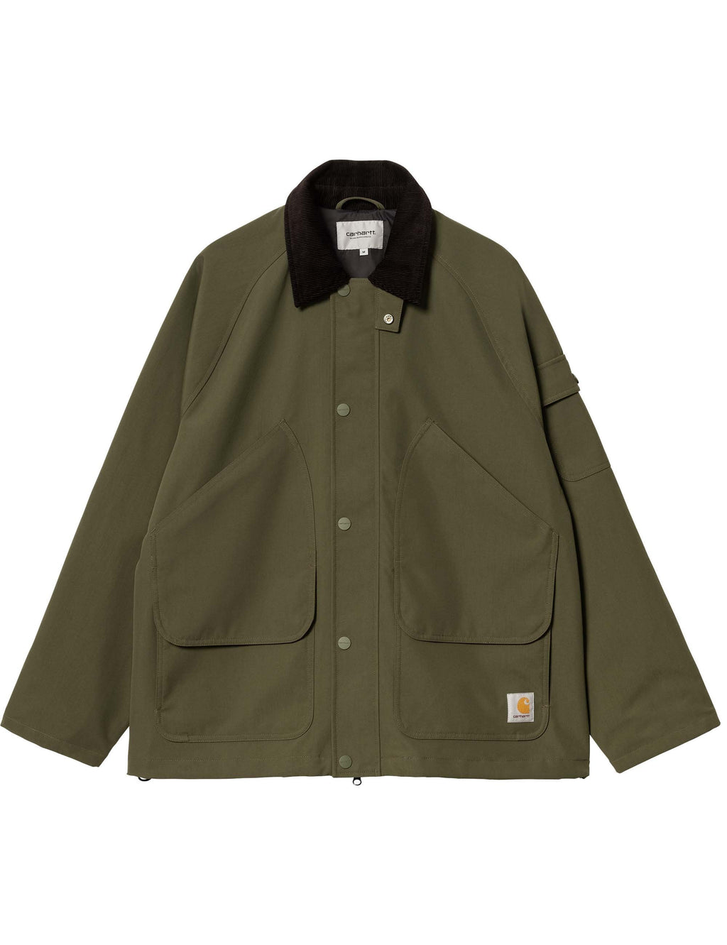 Clarton Jacket - Office Green/Black
