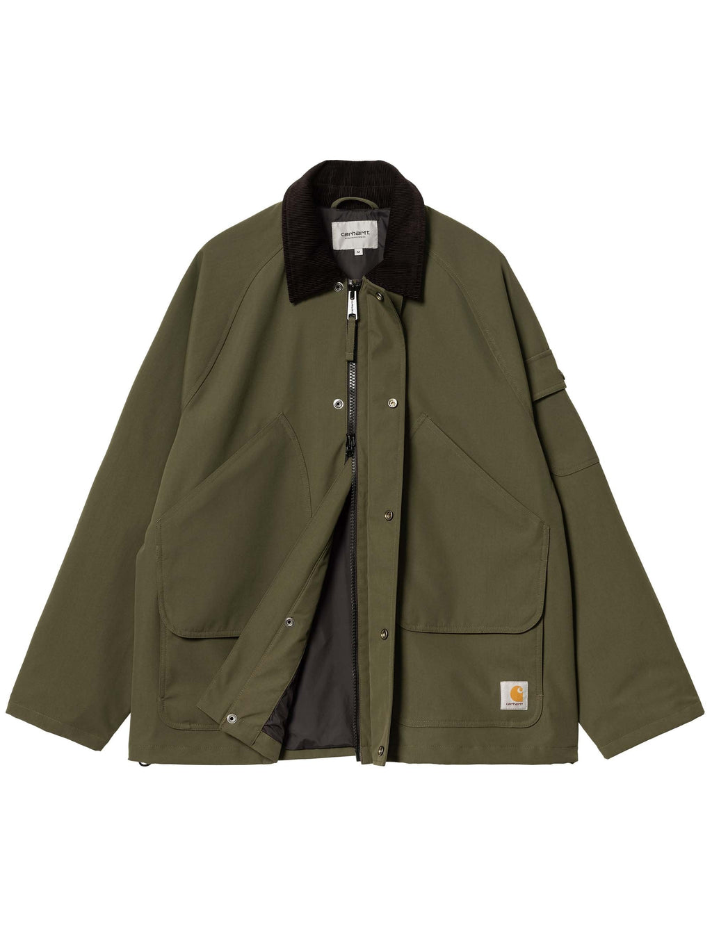 Clarton Jacket - Office Green/Black