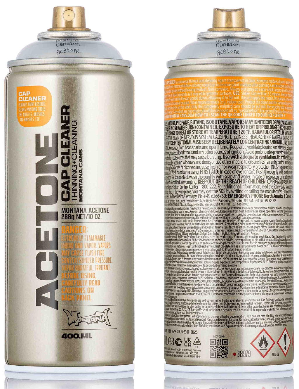 Acetone Spray Can 400ml - Acetone T5100