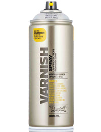 Montana Varnish Spray Can 400ml - Matt Varnish T1010
