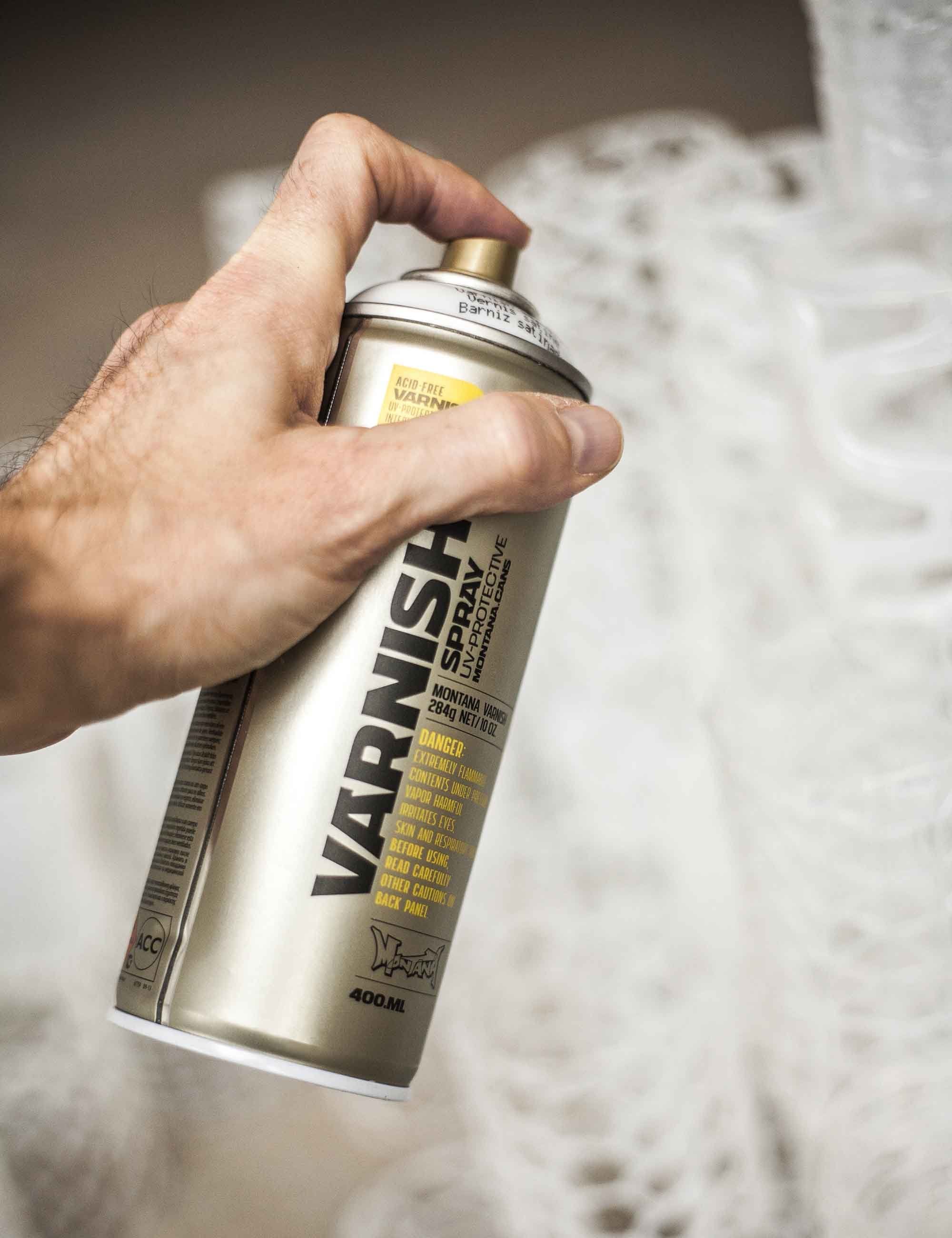 Varnish Spray Can 400ml - Semi Gloss T1005