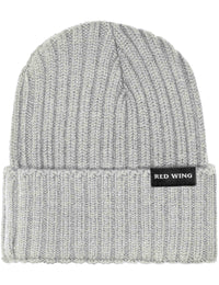 97482 Shaniko Wool Rib Beanie Hat - Light Grey Heather