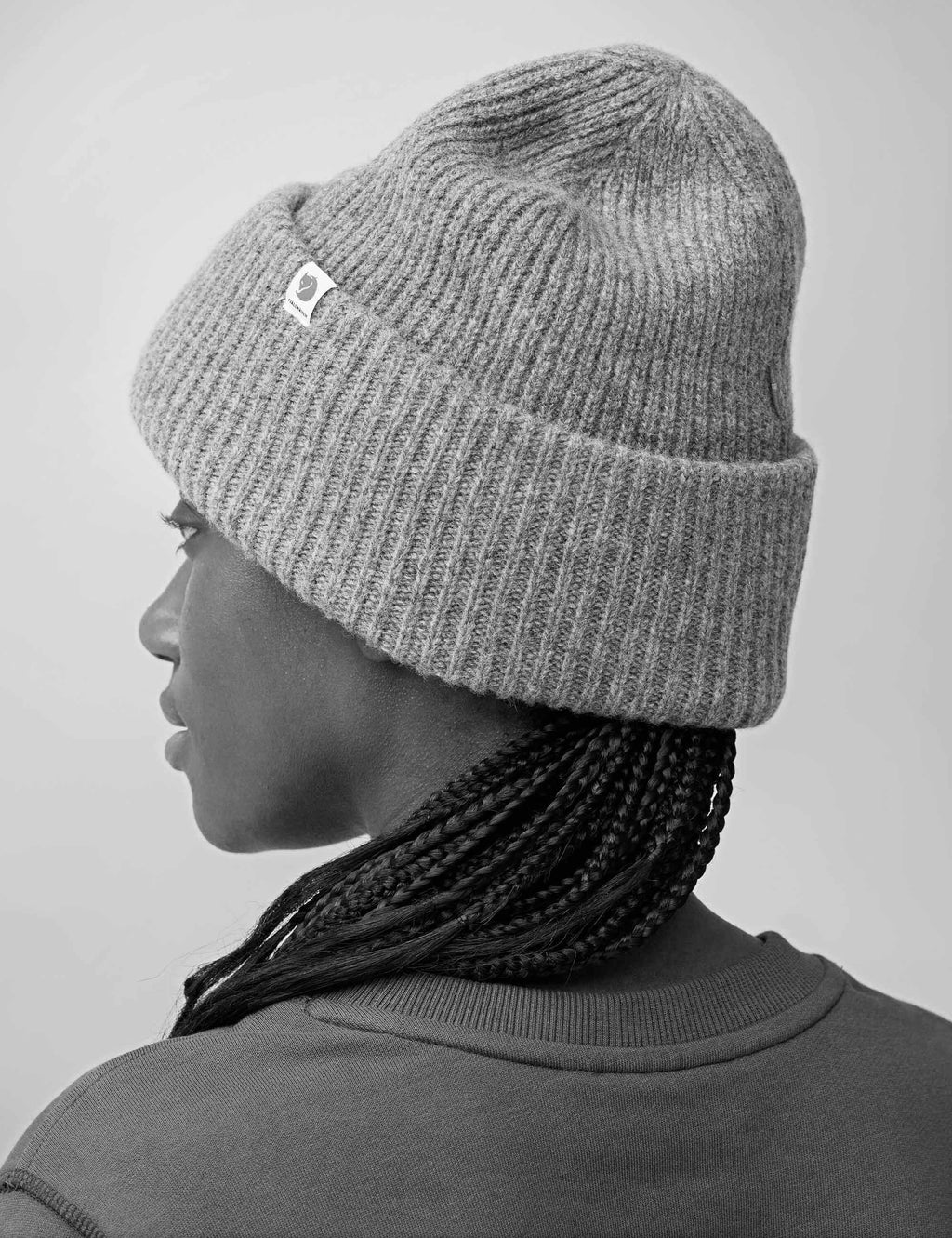 Heavy Beanie Hat - Chalk White
