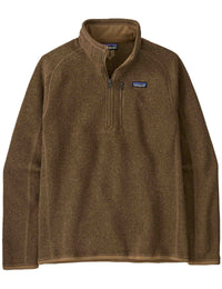 Better Sweater 1/4 Zip Fleece Pullover - Coriander Brown