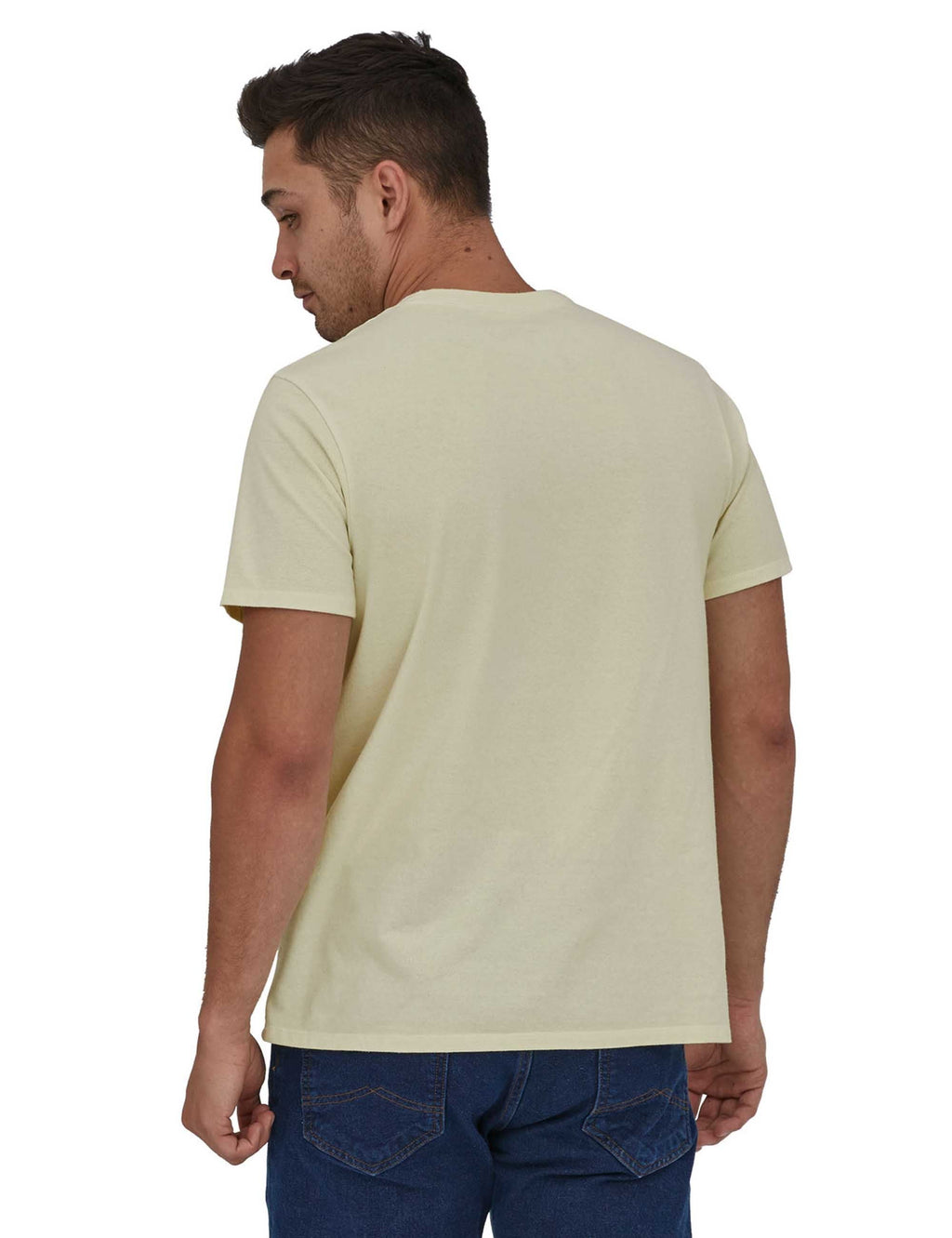 Fitz Roy Icon Responsibli T-Shirt - Birch White