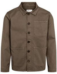 Organic Workwear Jacket - Cedar Brown