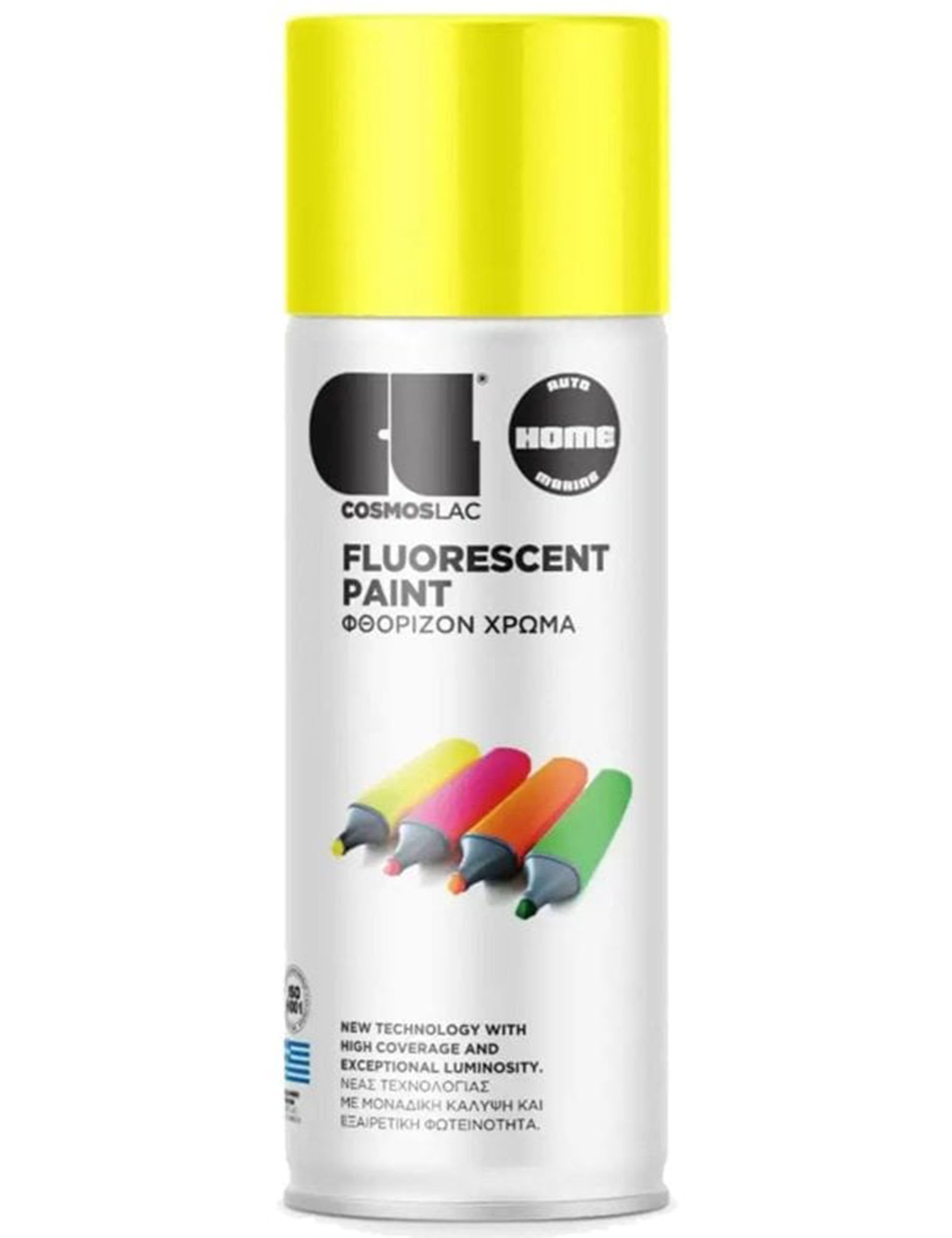 Cosmos Lac Flourescent Spray Paint (400ml) - N490 Red