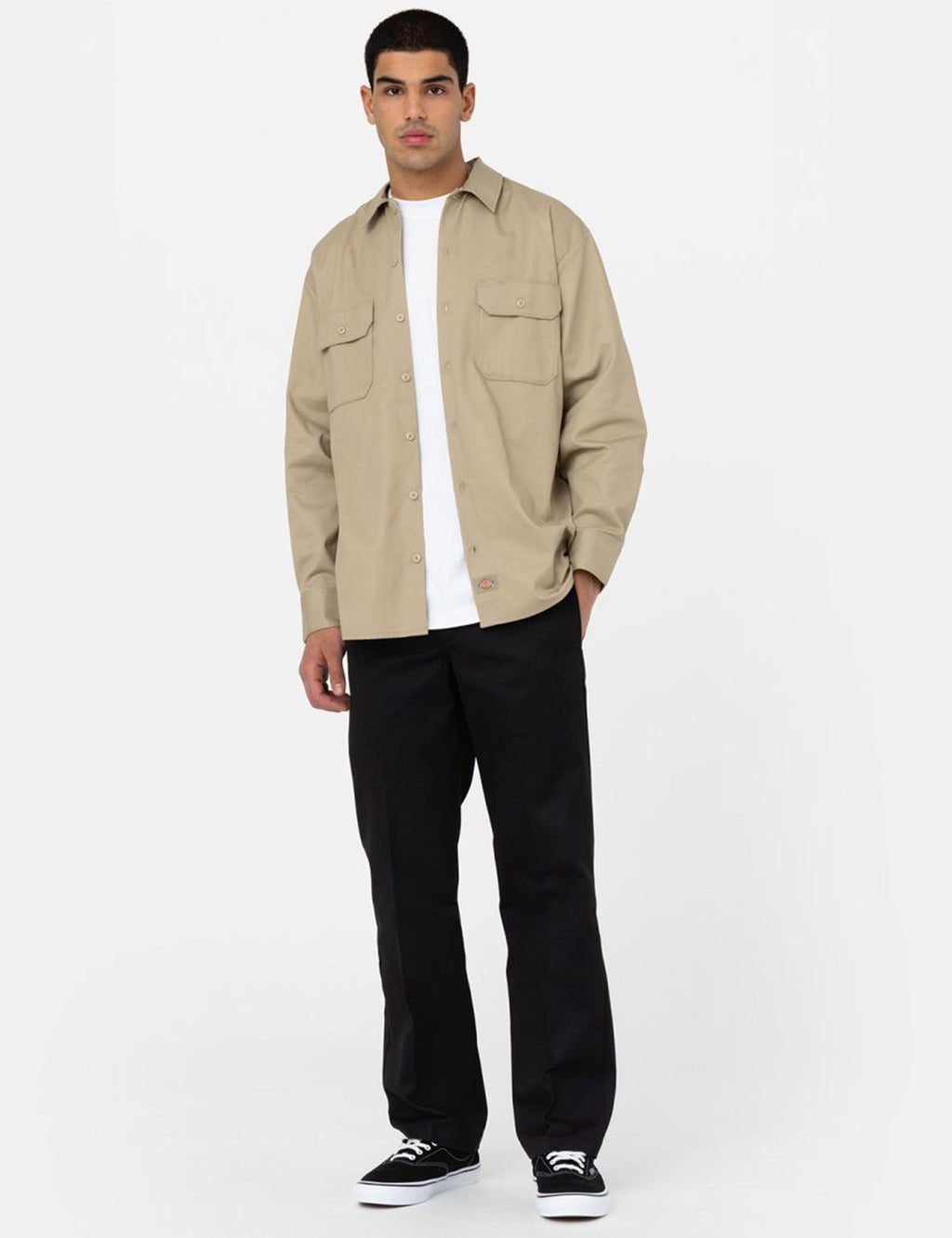 873 Slim Straight Fit Work Pant - Black