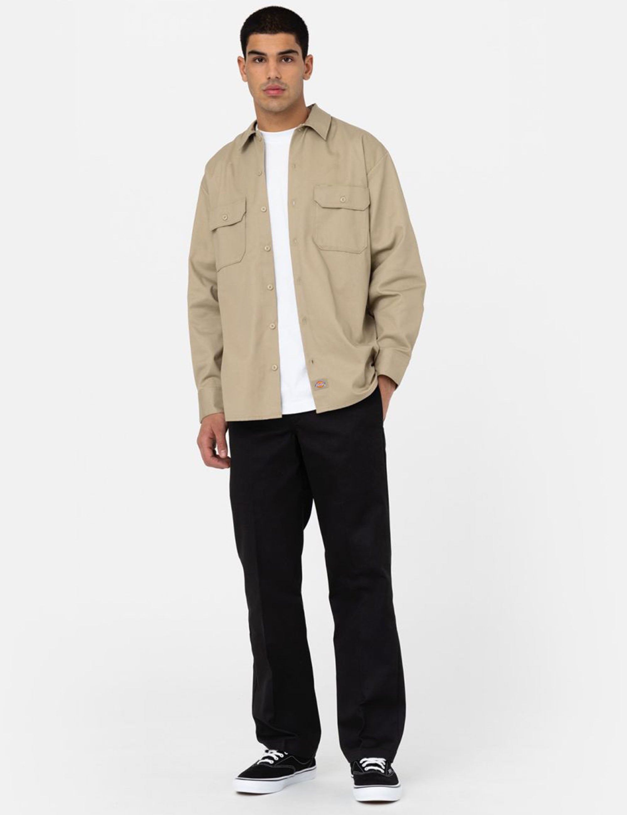 873 Slim Straight Fit Work Pant - Black