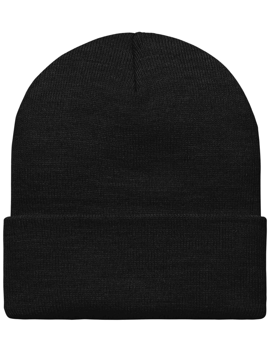 Script Beanie Hat - Black/White