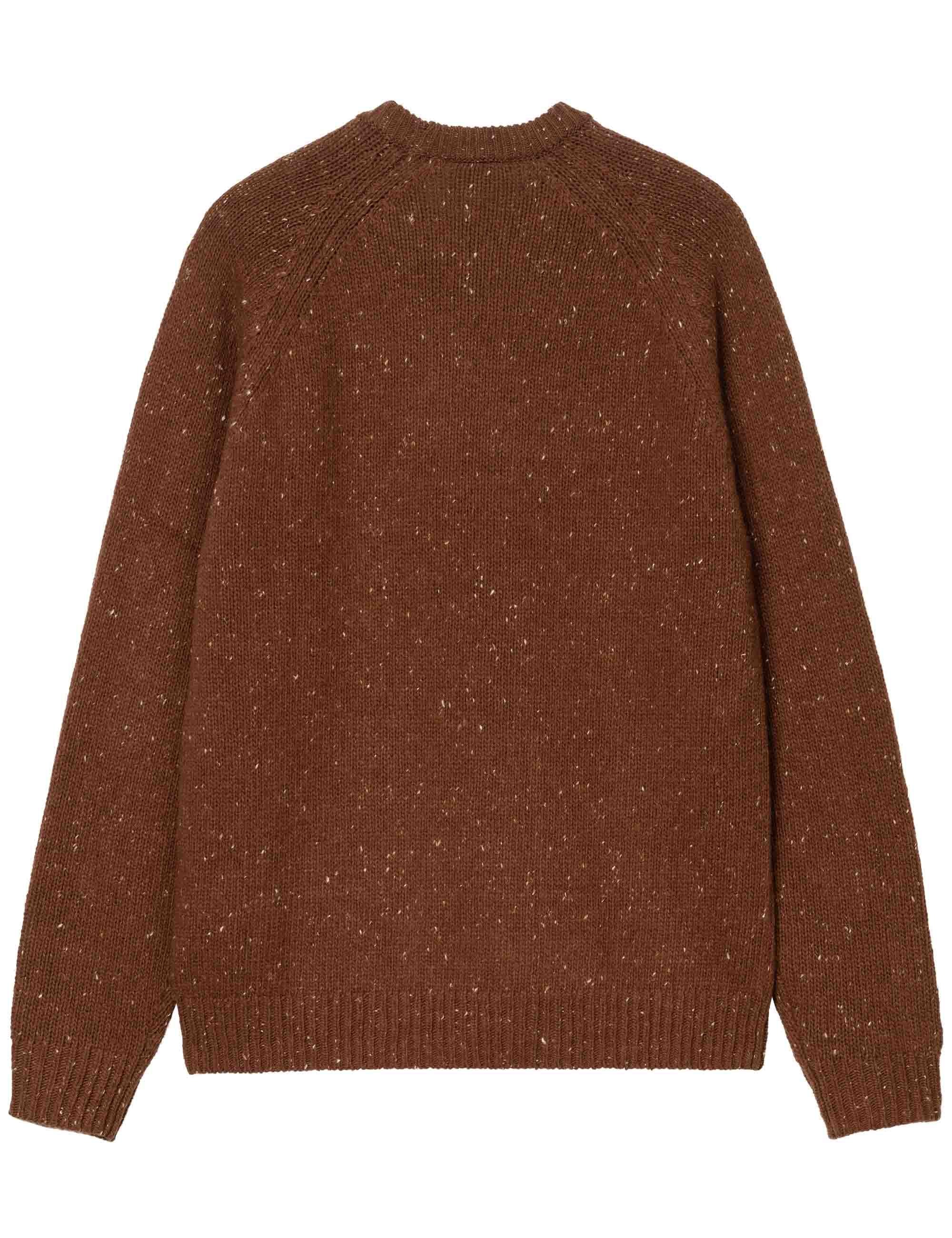 Anglistic Knit Crew Sweater - Speckled Offroad