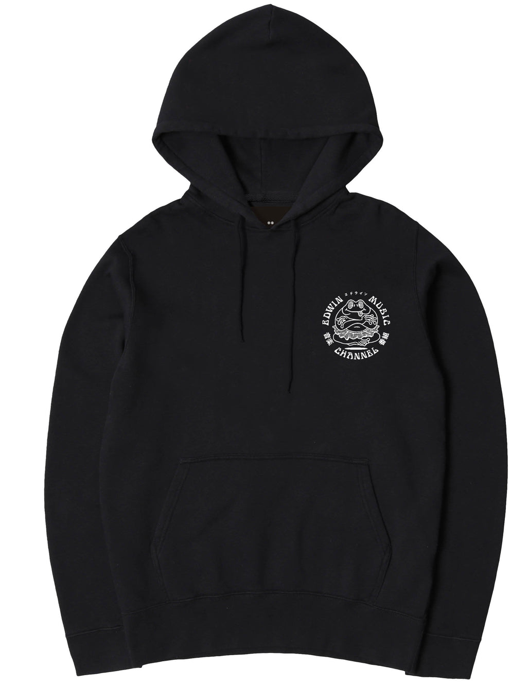Music Channel Hooded Sweat - Black