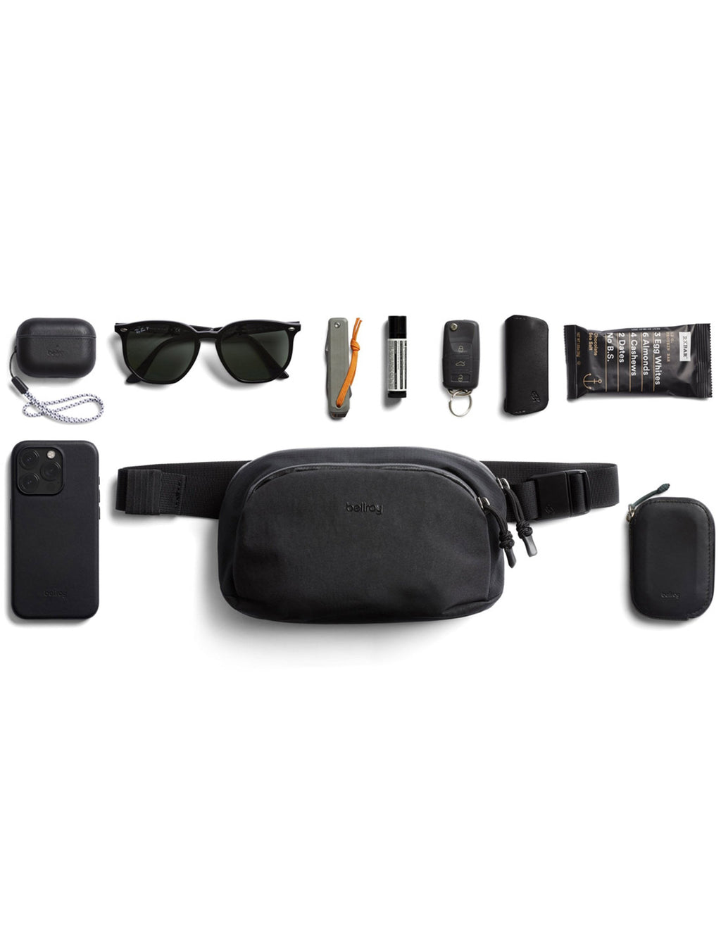 Venture 1.5L Hip Pack - Black