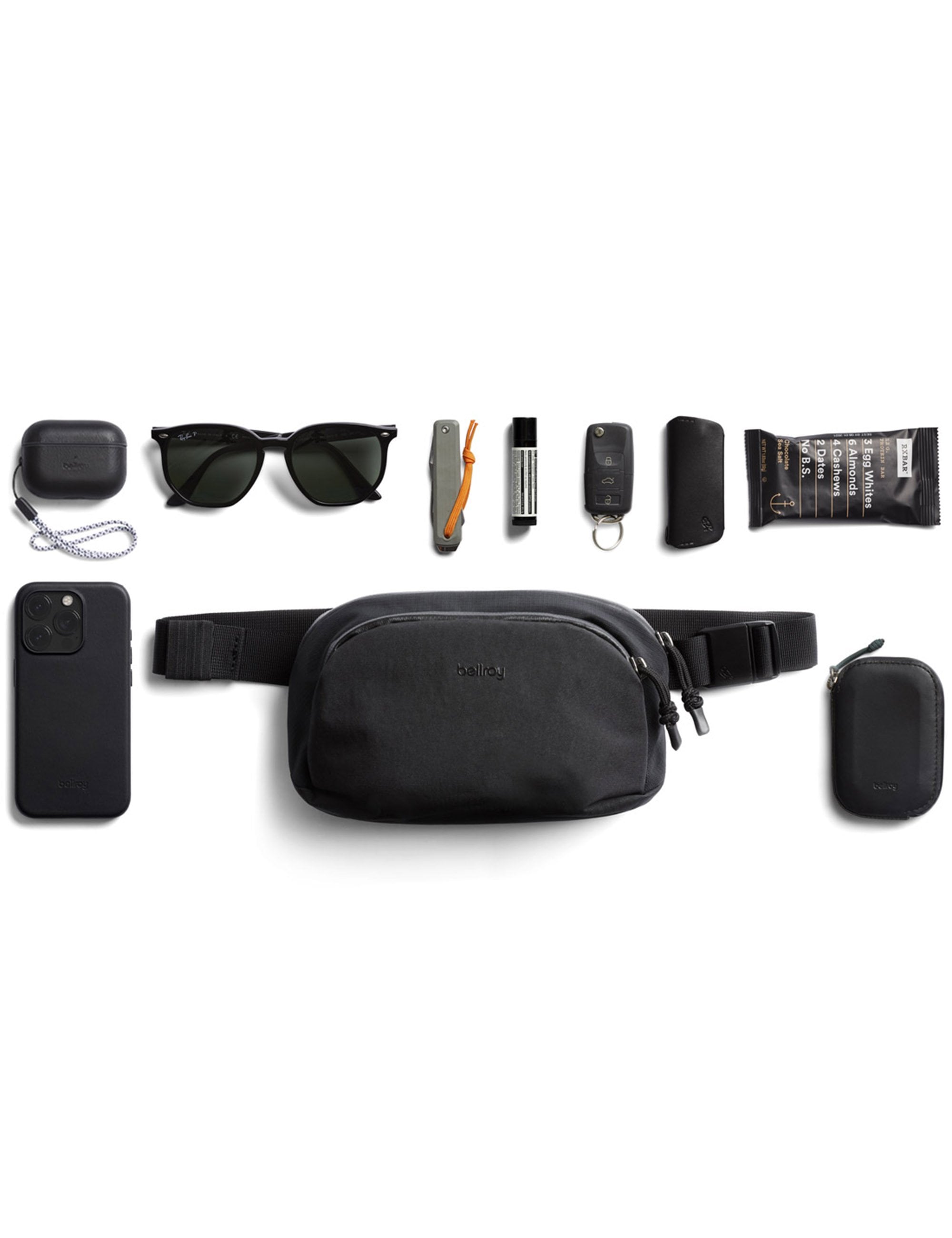 Bellroy Venture 1.5L Hip Pack - Black