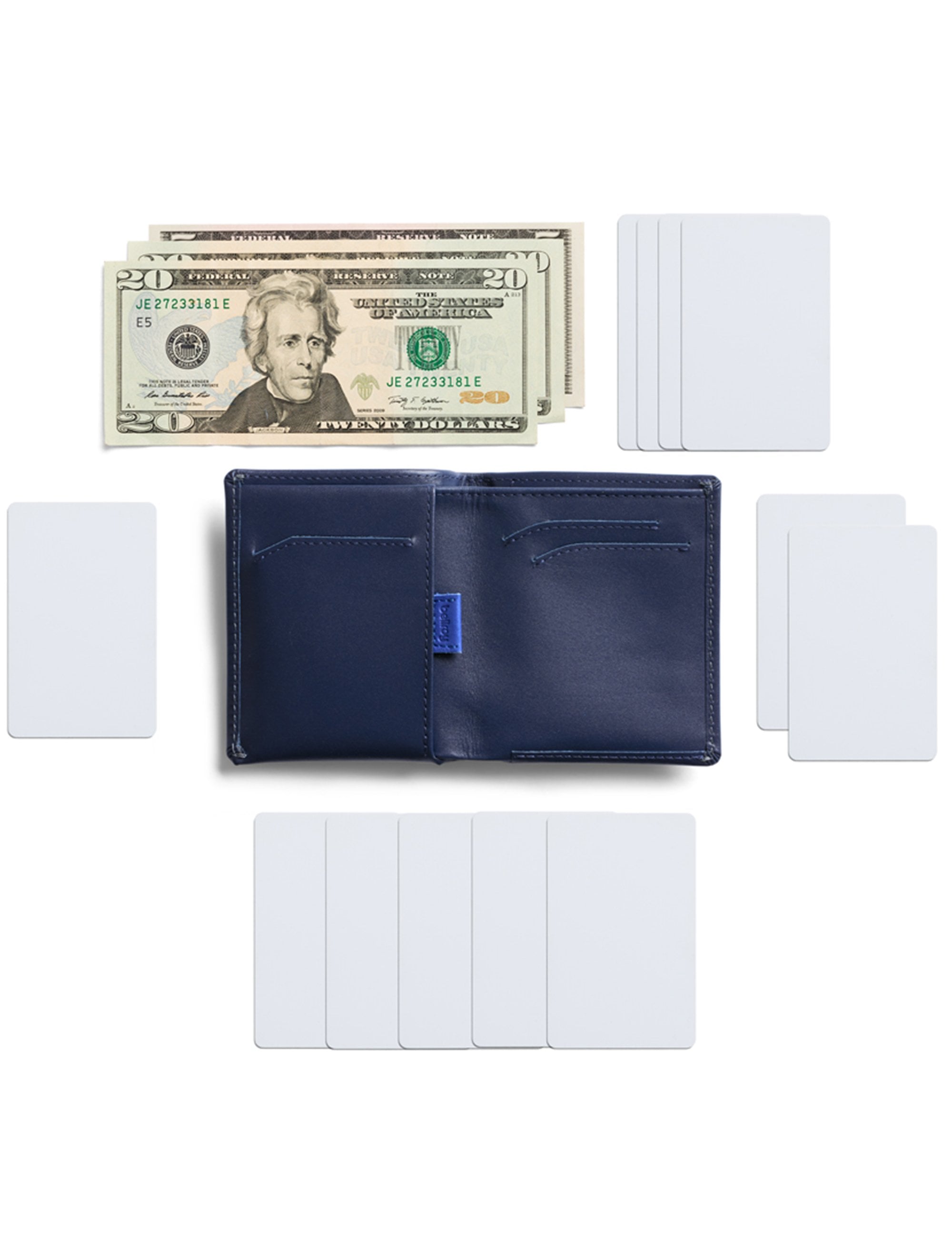 Bellroy Note Sleeve Wallet - Navy