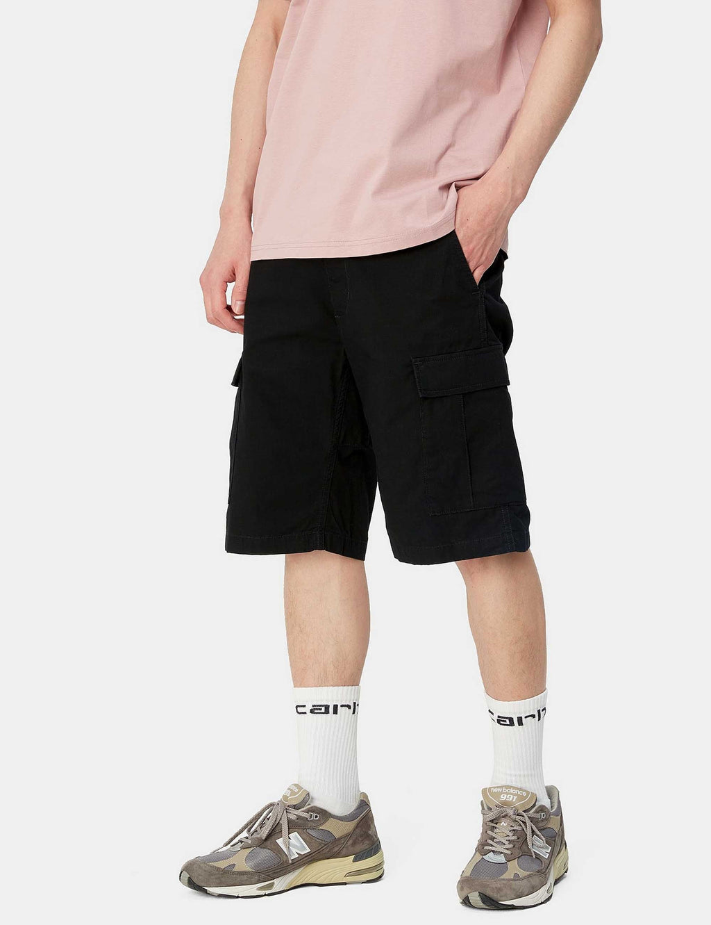 Aviation Cargo Shorts - Black