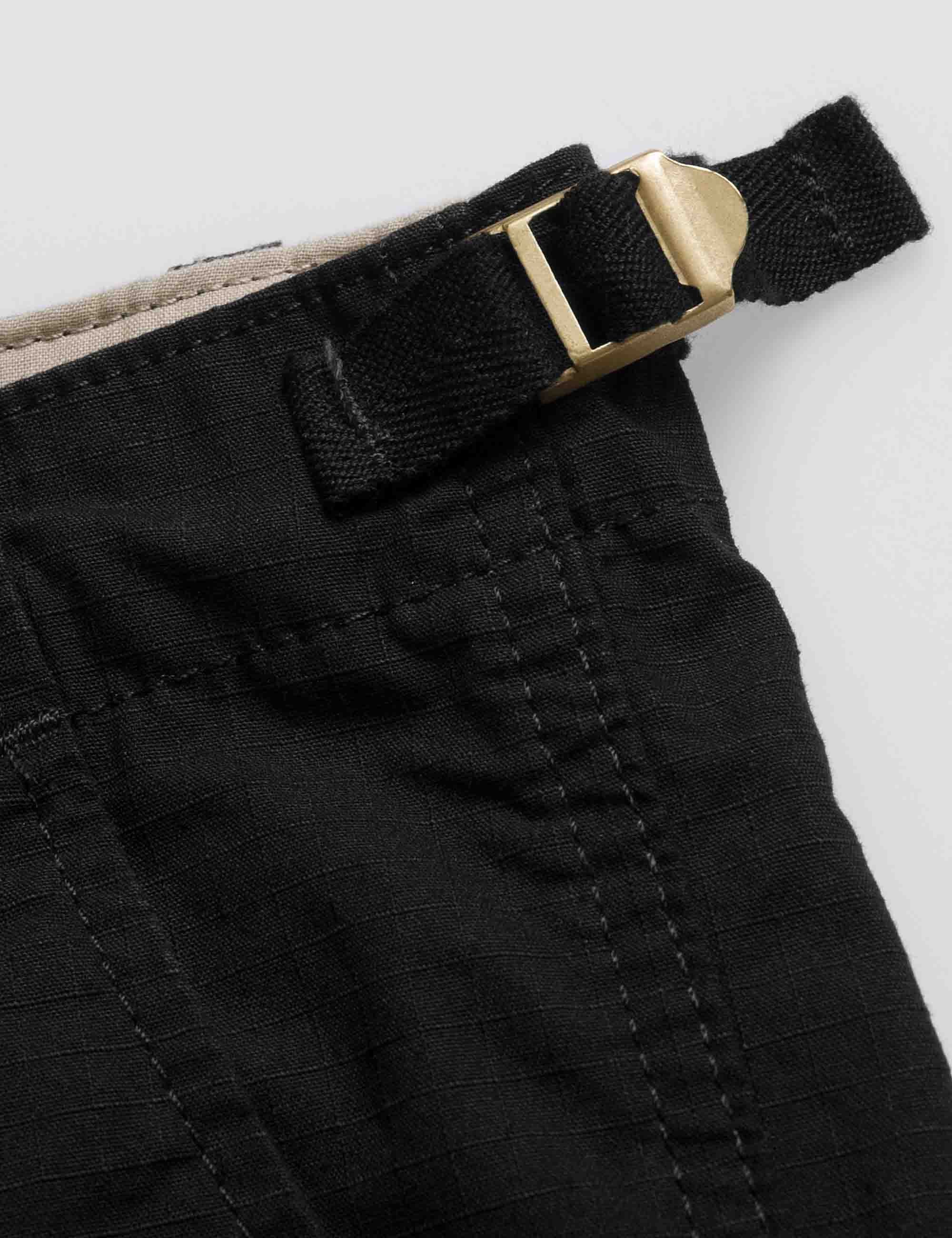 Aviation Cargo Shorts - Black