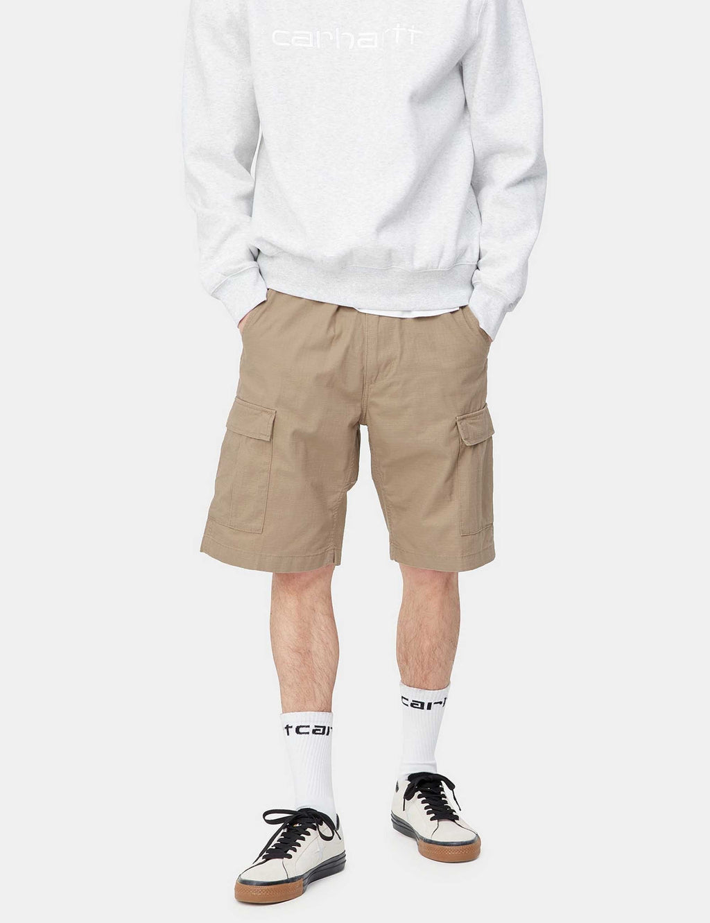 Aviation Cargo Shorts - Leather