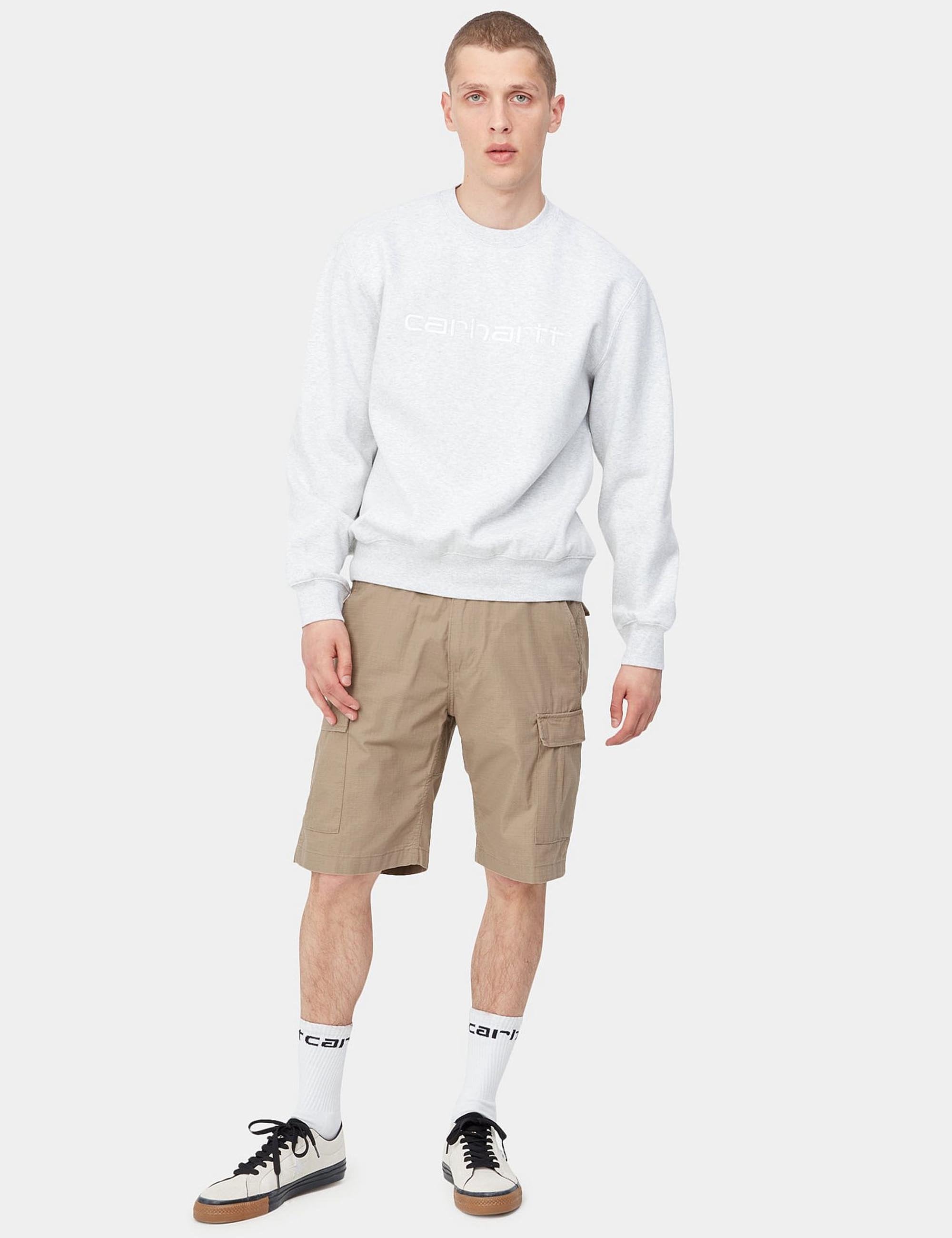 Carhartt WIP Aviation Cargo Shorts - Leather