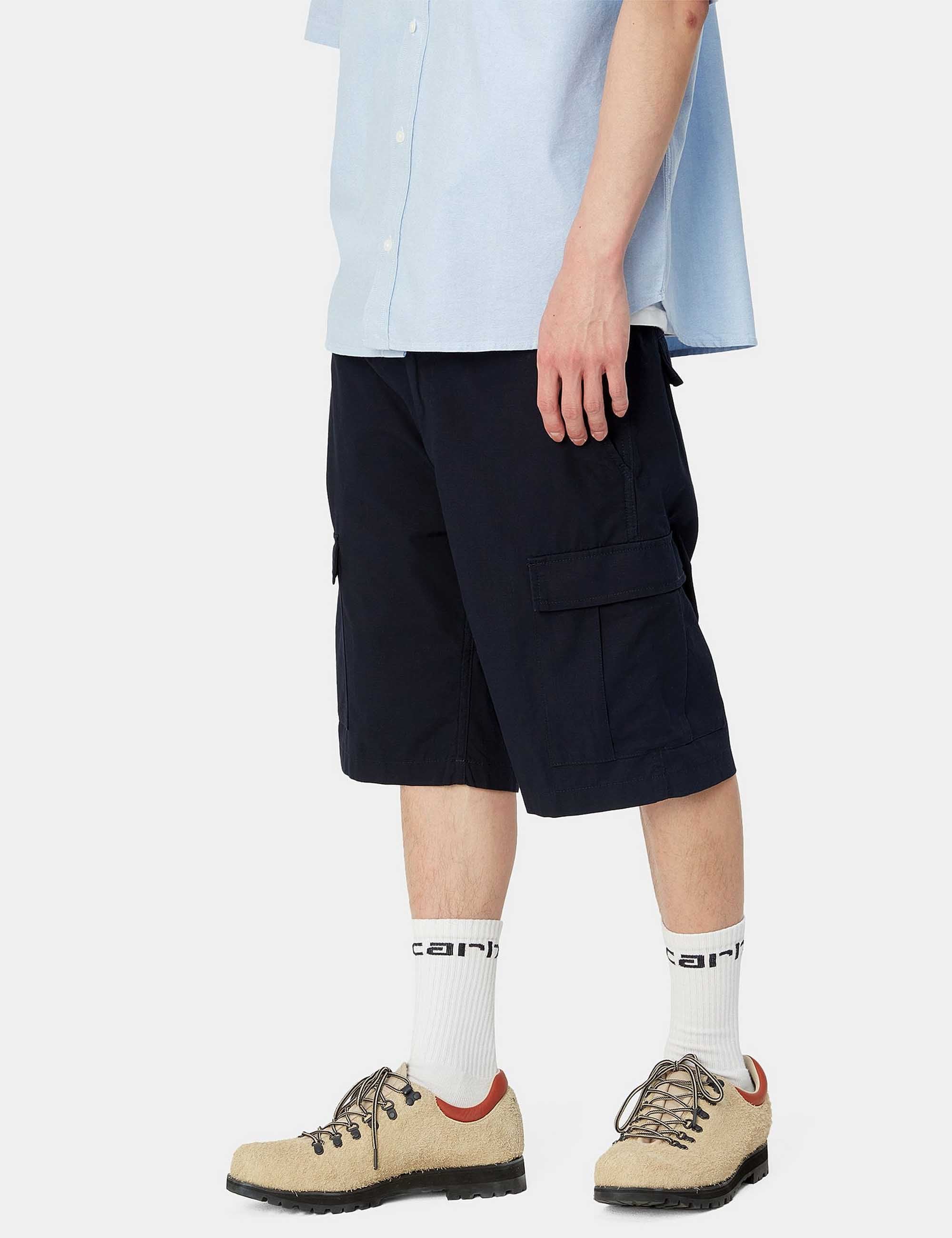 Carhartt WIP Aviation Cargo Shorts - Dark Navy