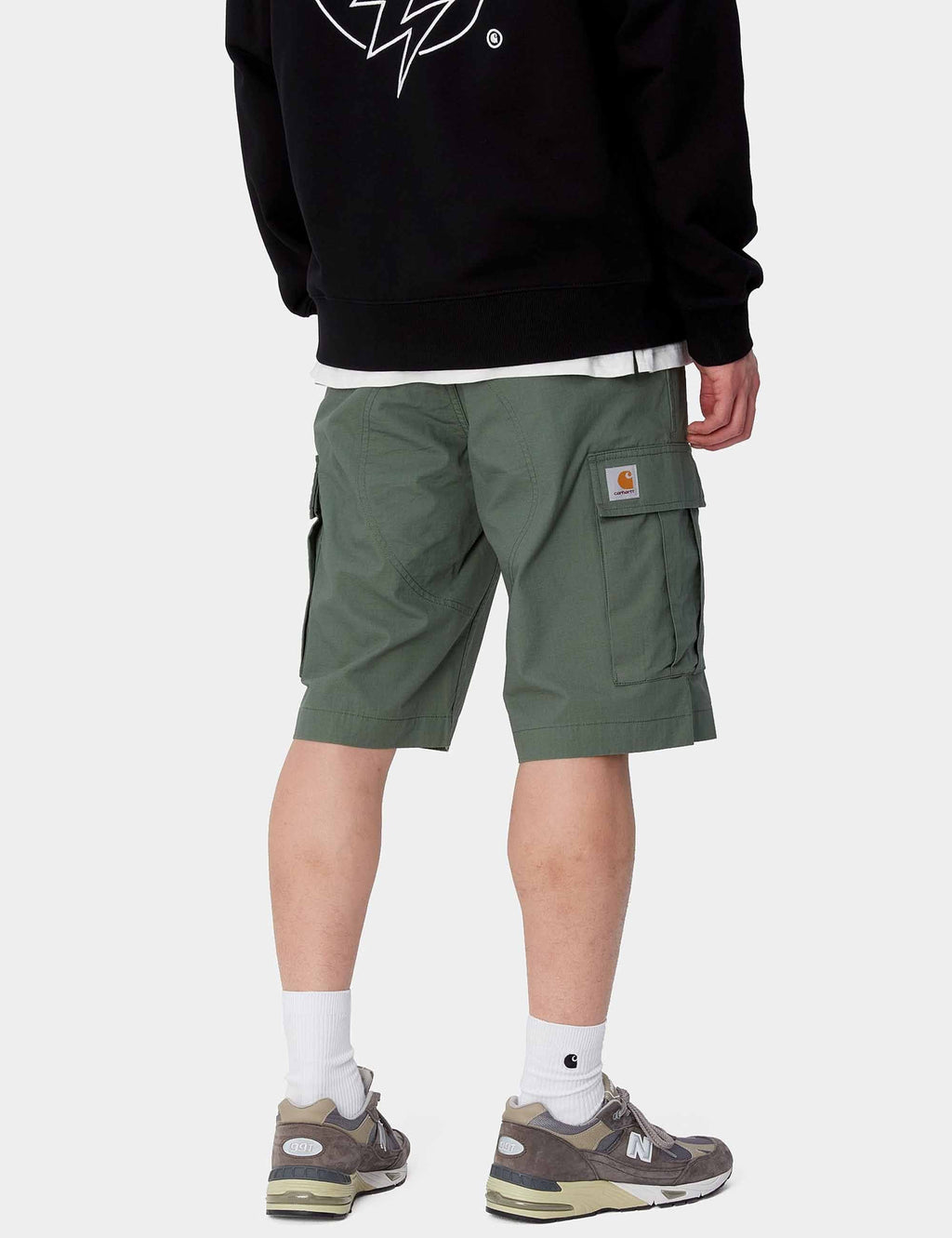 Regular Cargo Shorts - Duck Green