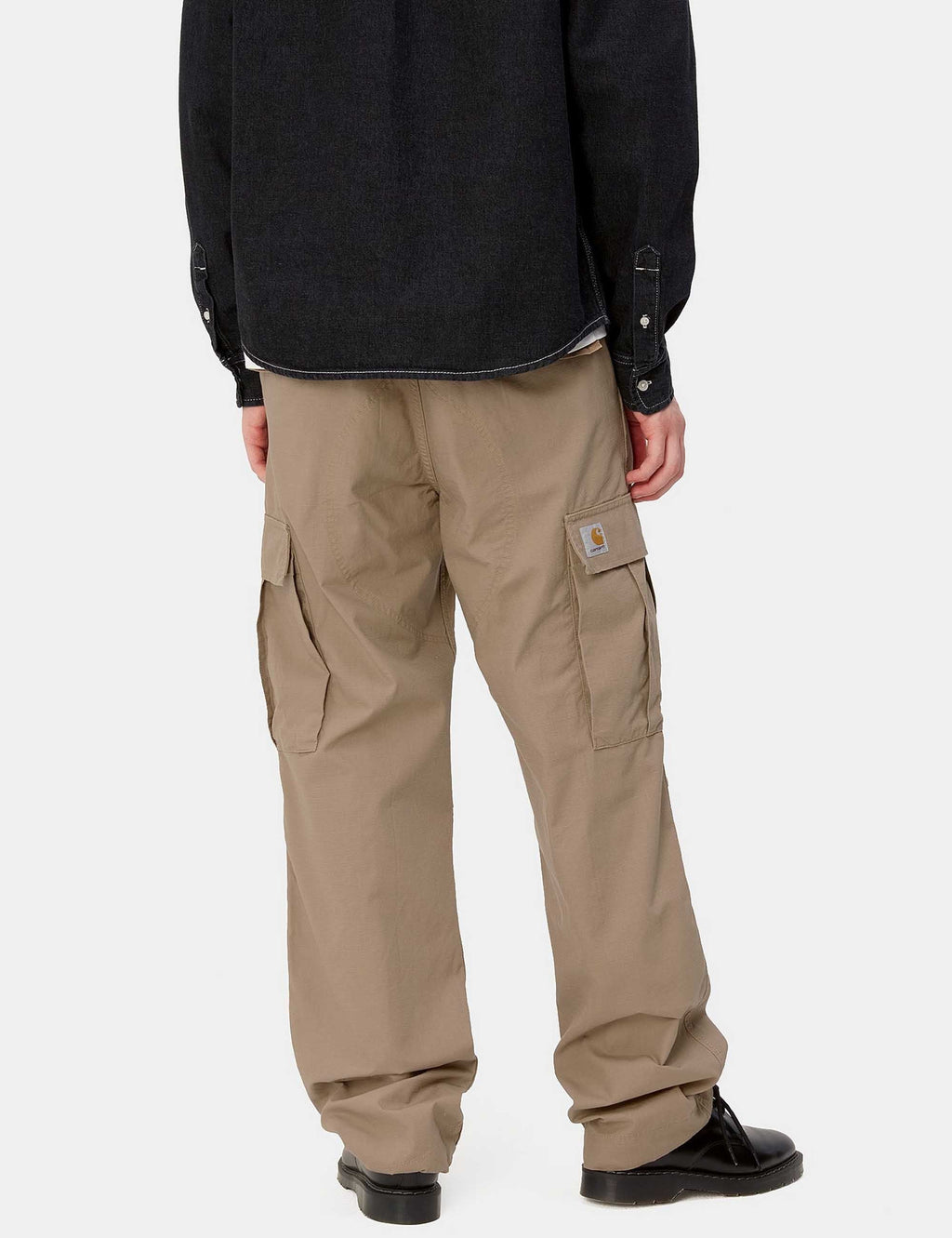 Regular Cargo Pant - Leather