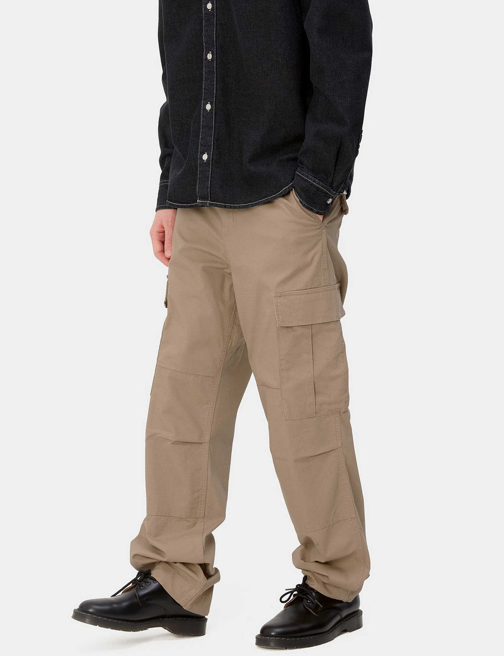 Regular Cargo Pant - Leather