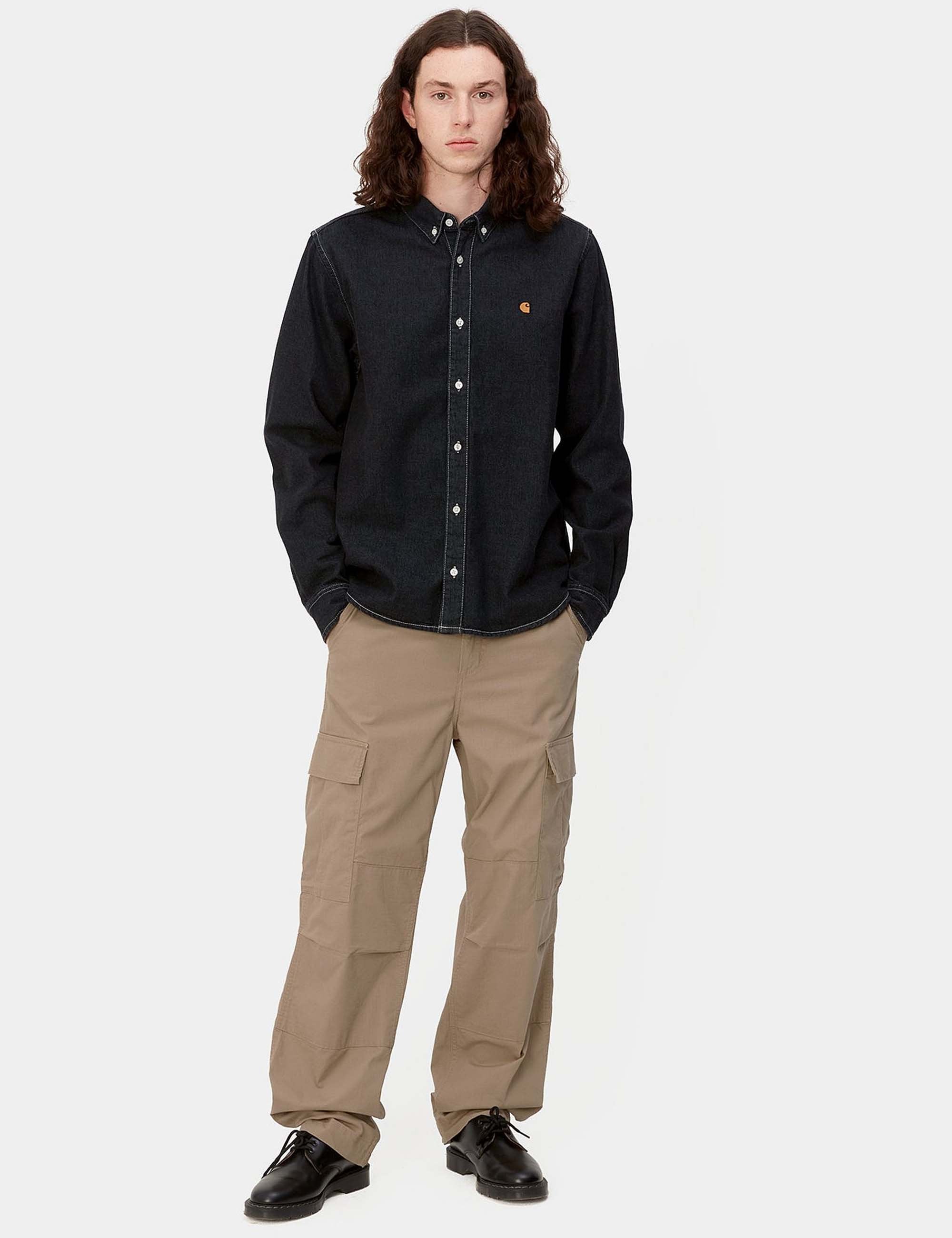 Carhartt WIP Regular Cargo Pant - Leather
