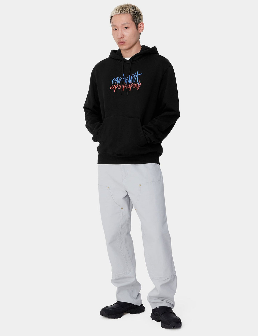 Stereo Hooded Sweat - Black