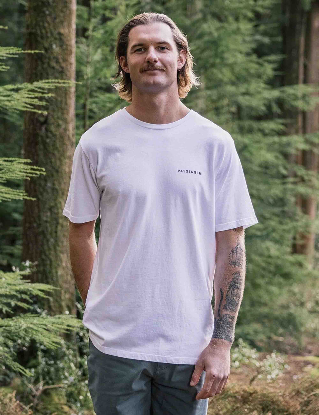 Made To Roam Recycled Cotton T-Shirt - White
