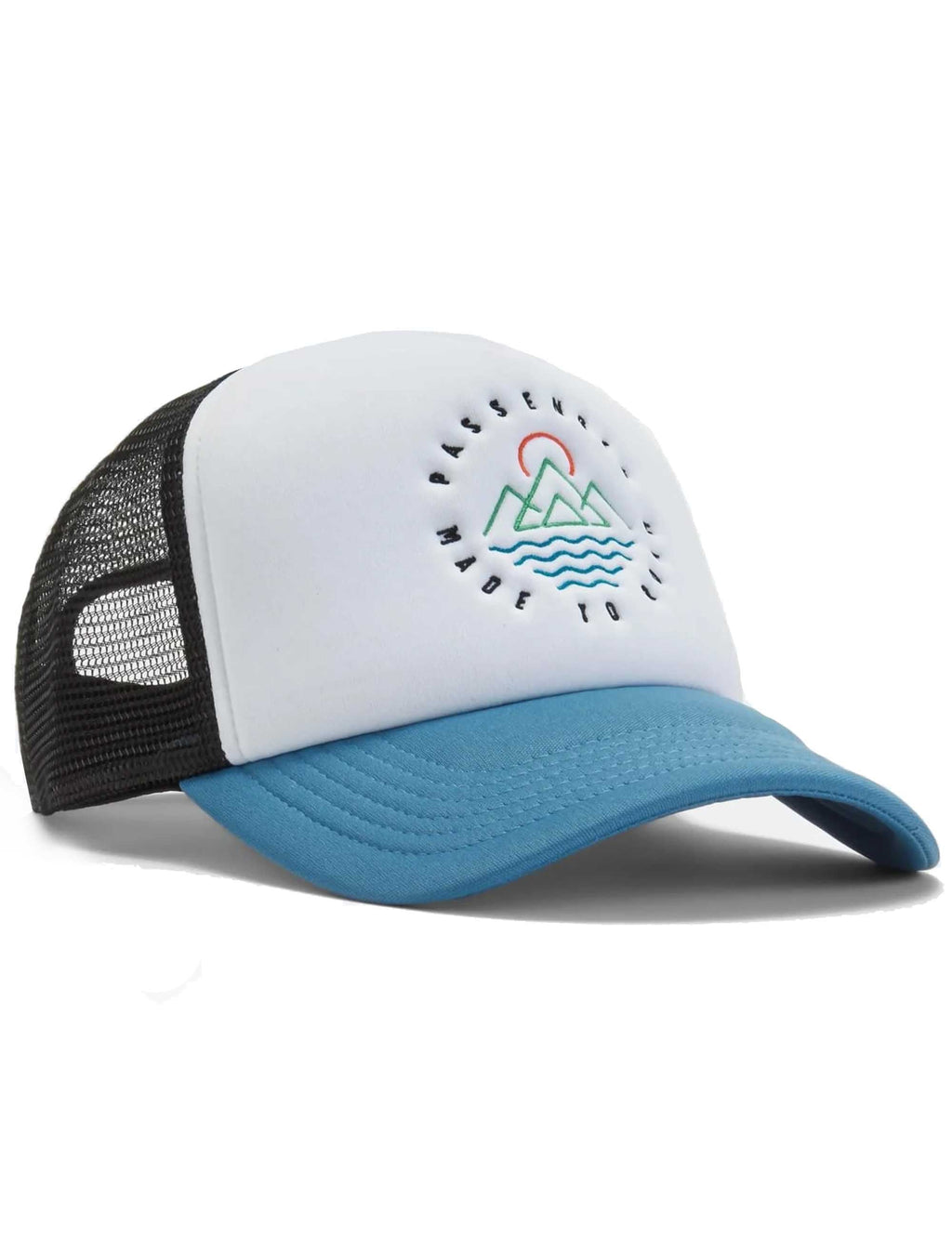 Escapism Trucker Hat - Black/Moonlight Blue