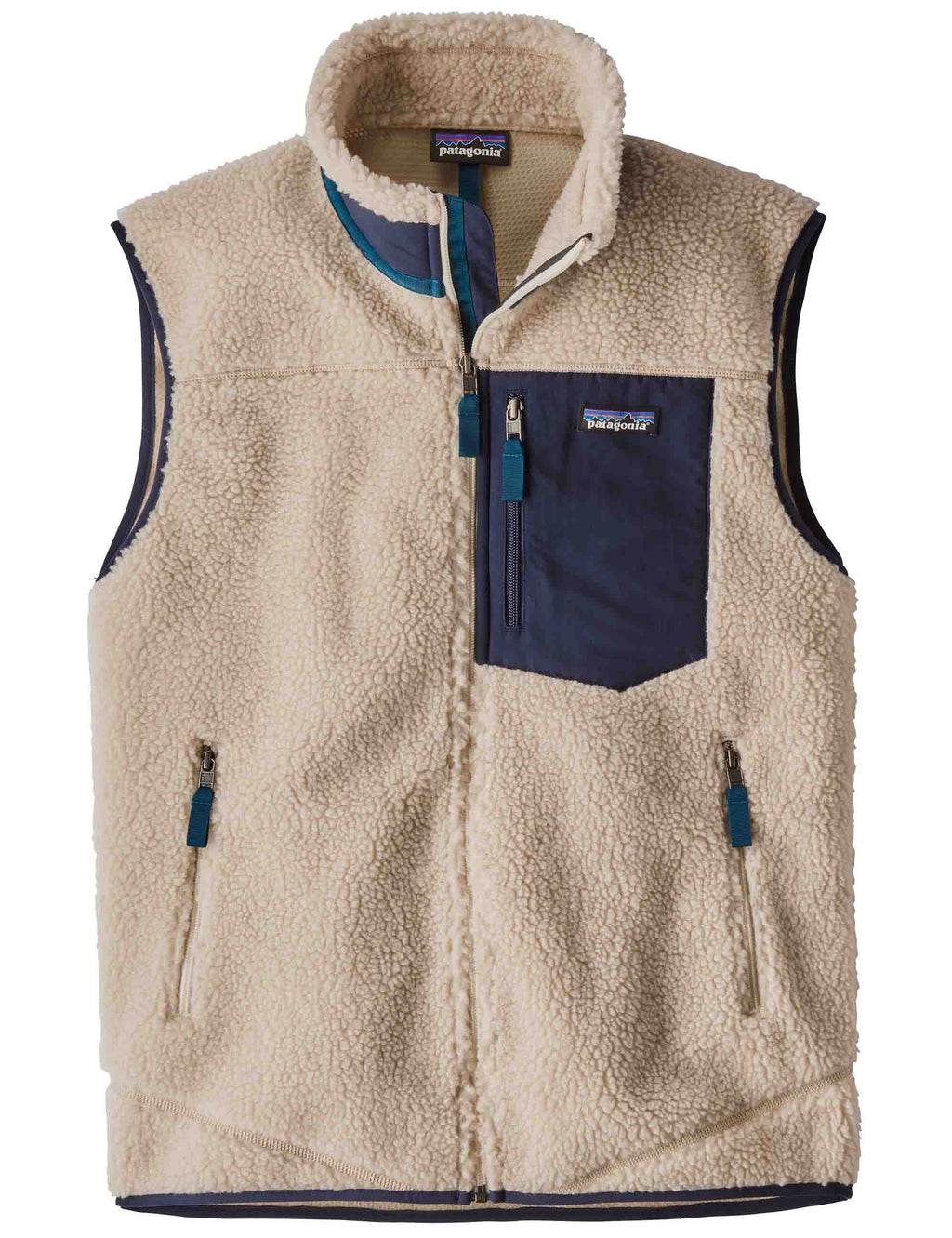 Classic Retro-X Fleece Vest - Natural