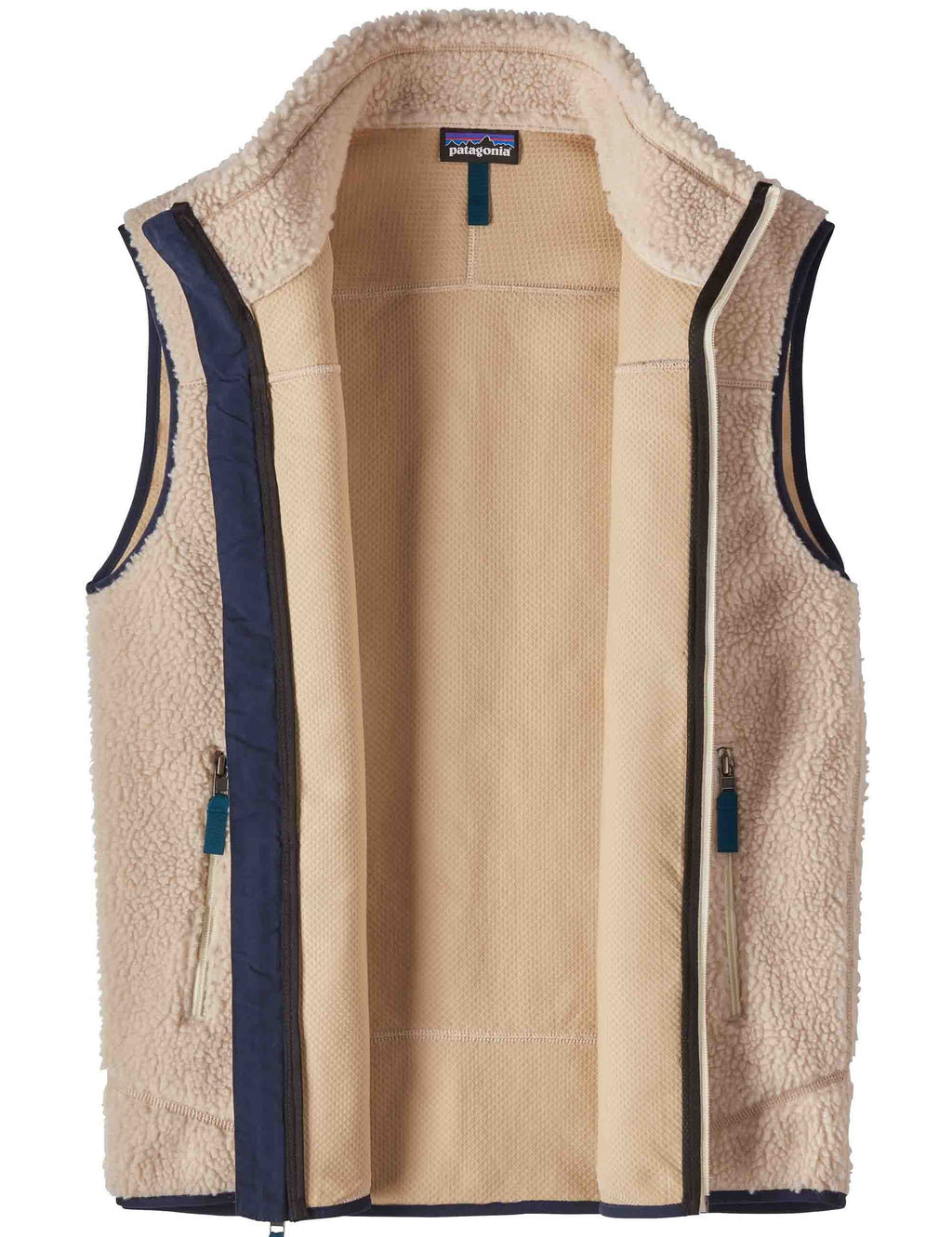 Classic Retro-X Fleece Vest - Natural